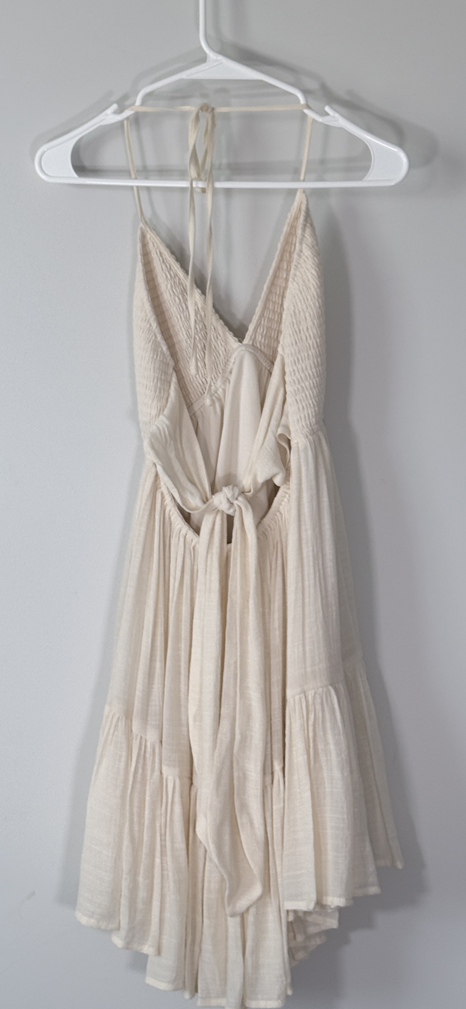 Lovely Day Papaya Gauze Dress thumbnail 3
