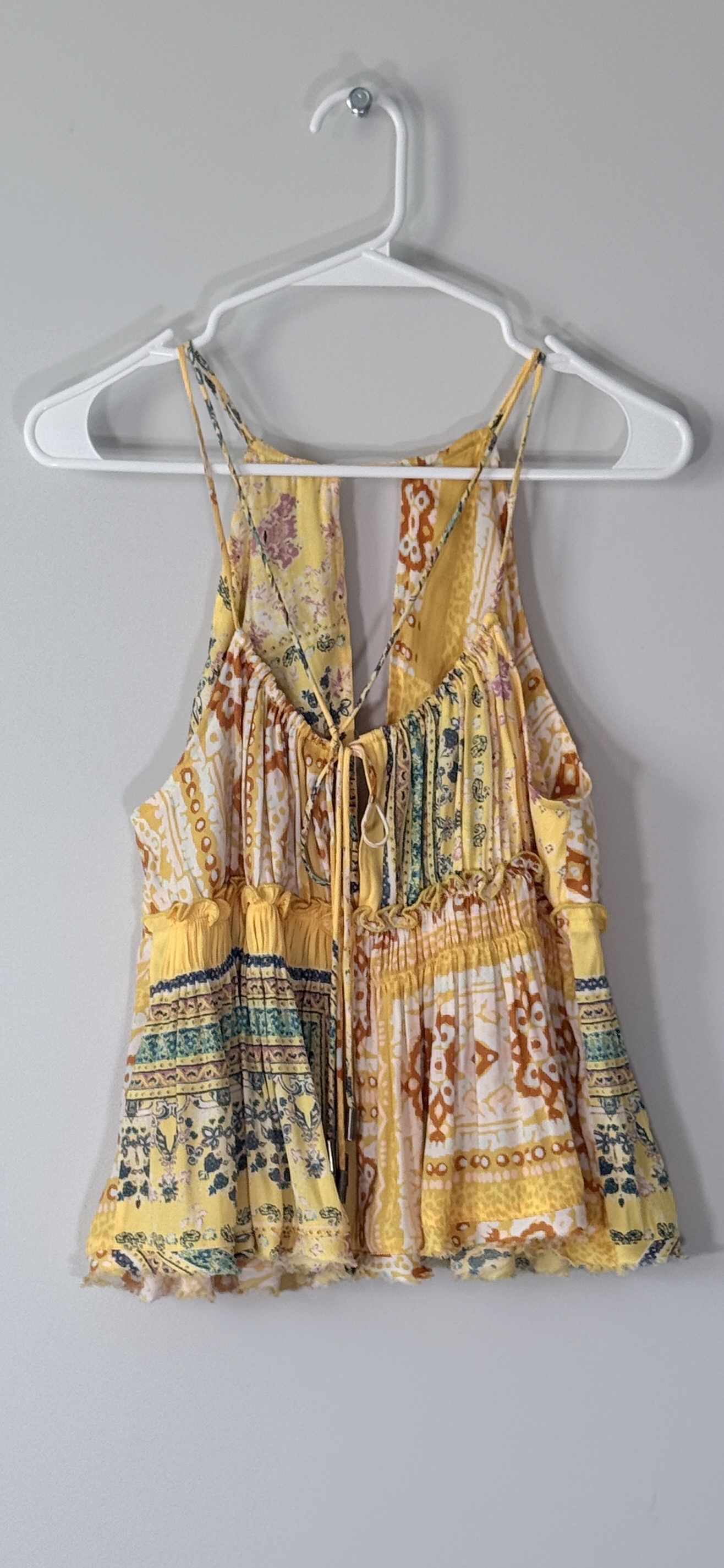 Free People Bellini Patchwork Halter Tank Top thumbnail 2
