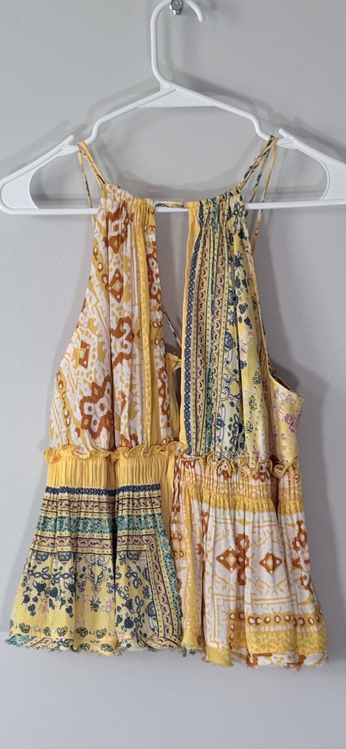 Free People Bellini Patchwork Halter Tank Top thumbnail 3