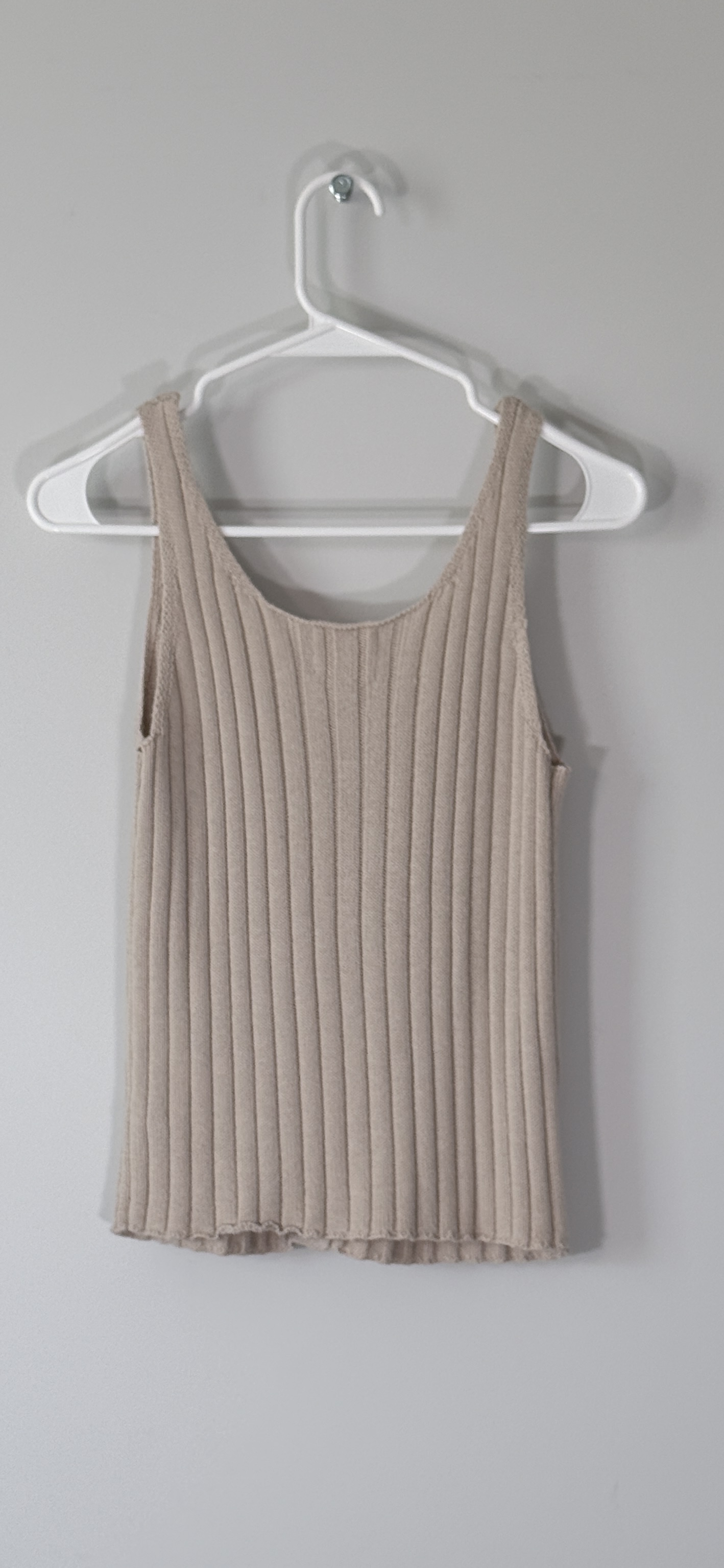 Hippie Rose Rib-Knit Button-Front Sweater Tank Top thumbnail 3