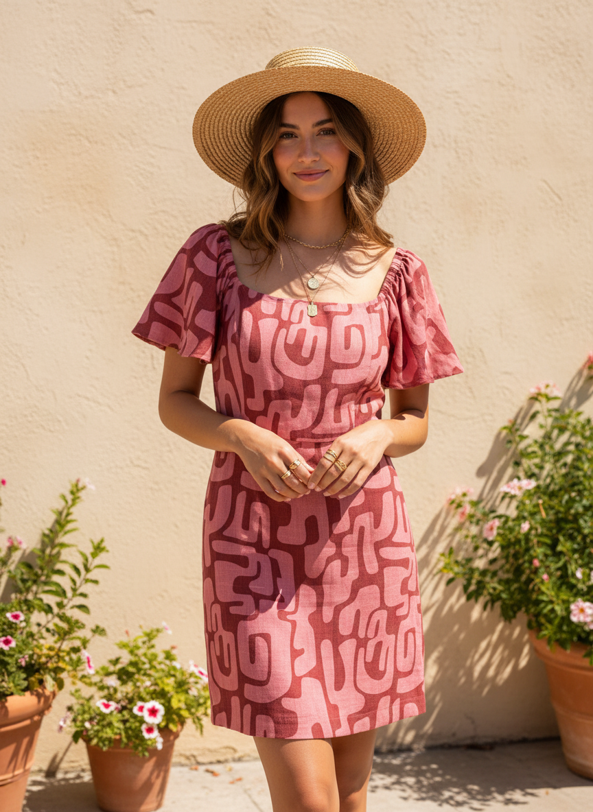 LOST+WANDER Heat Wave Mini Dress - Image 1