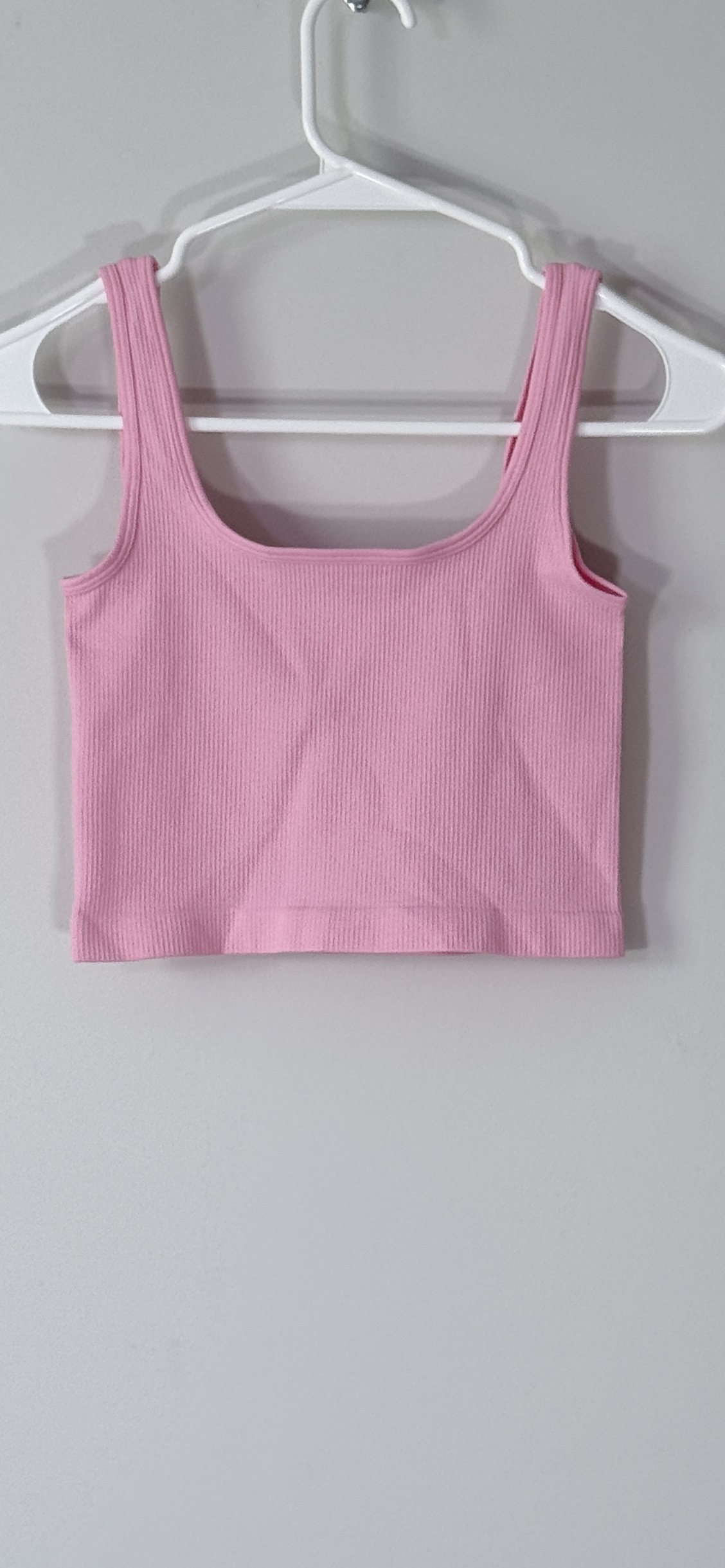 OQQ Ribbed Seamless Yoga Crop Top thumbnail 2