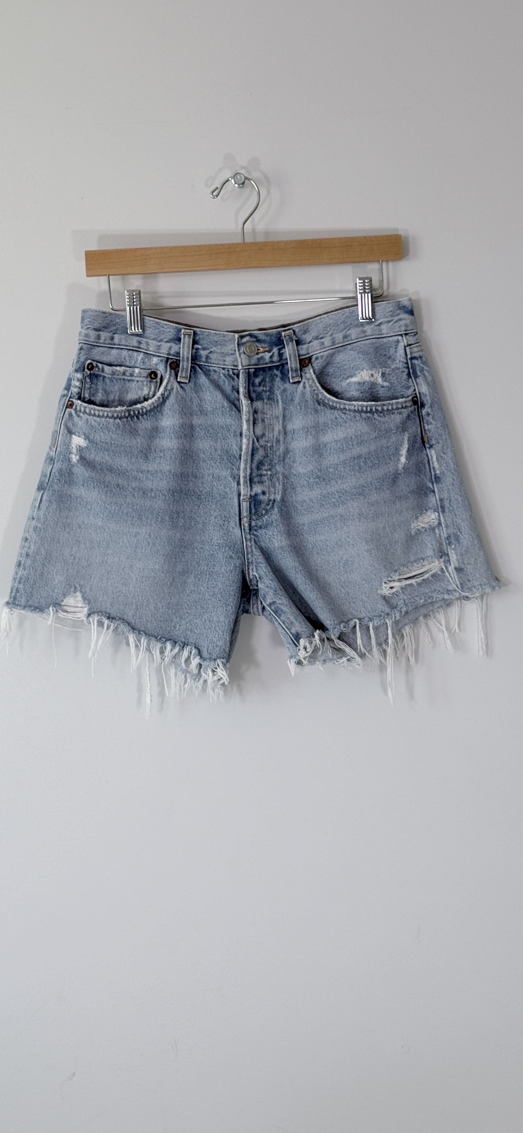 AGOLDE Parker Vintage Cut-Off Shorts thumbnail 3