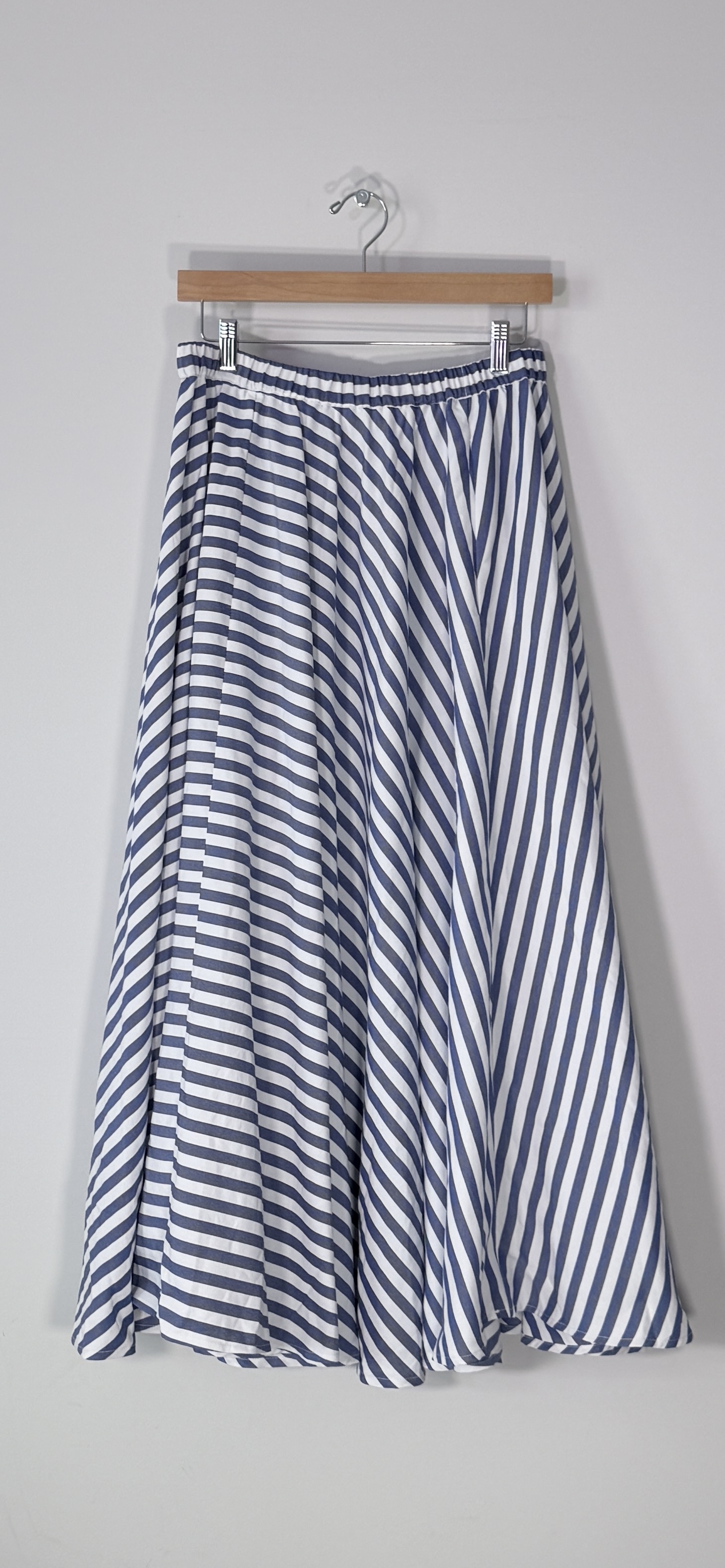 Cupshe Blue Striped Maxi Skirt thumbnail 2