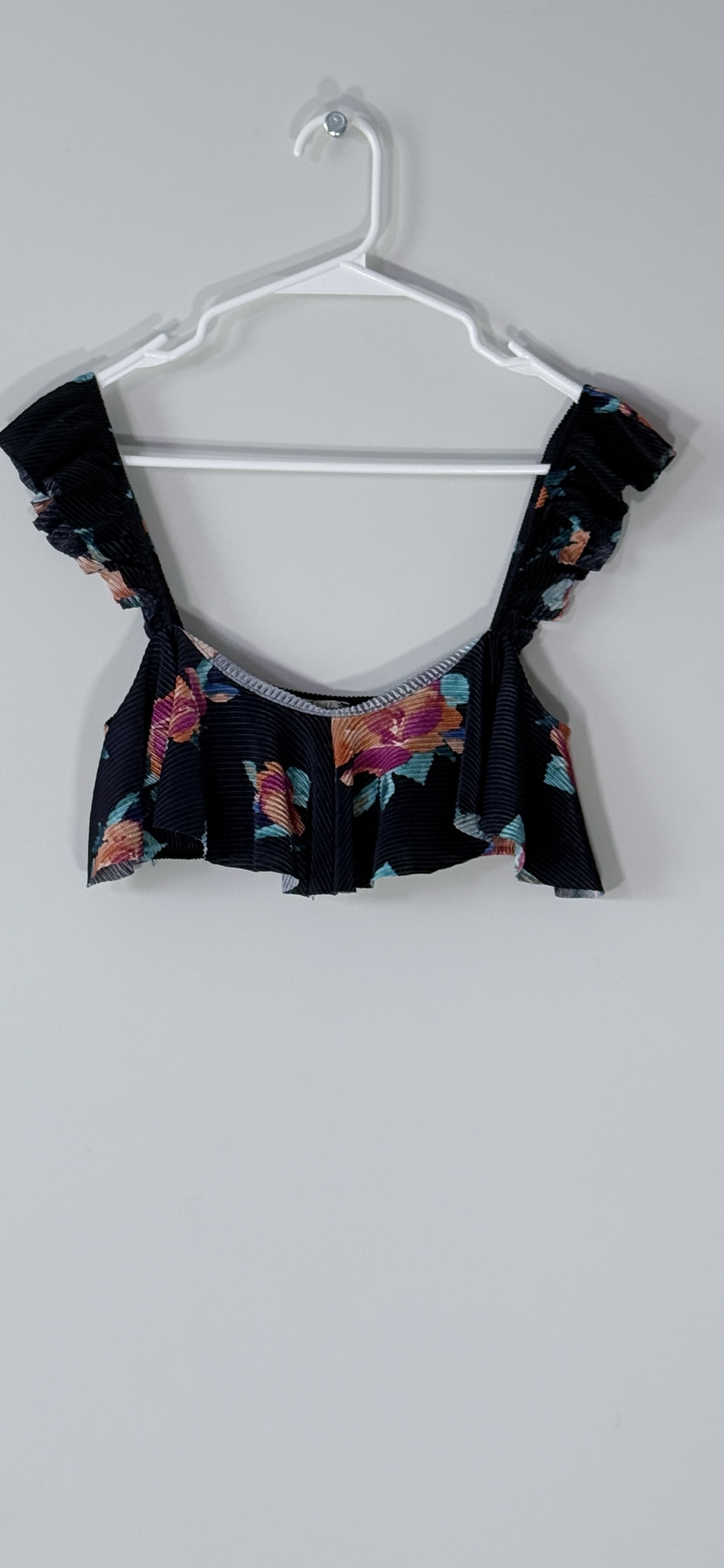 Free People Faye Floral Printed Cropped Top thumbnail 2