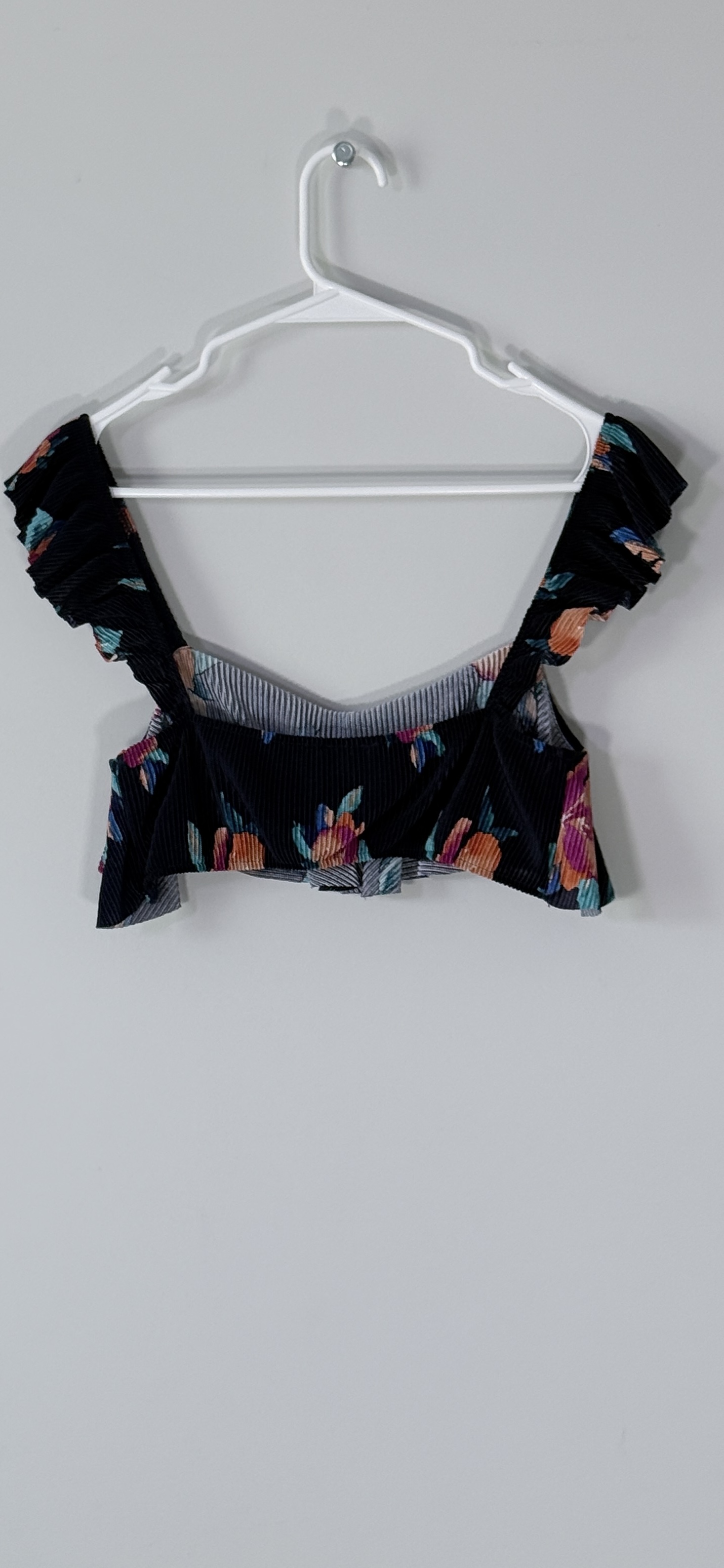 Free People Faye Floral Printed Cropped Top thumbnail 3