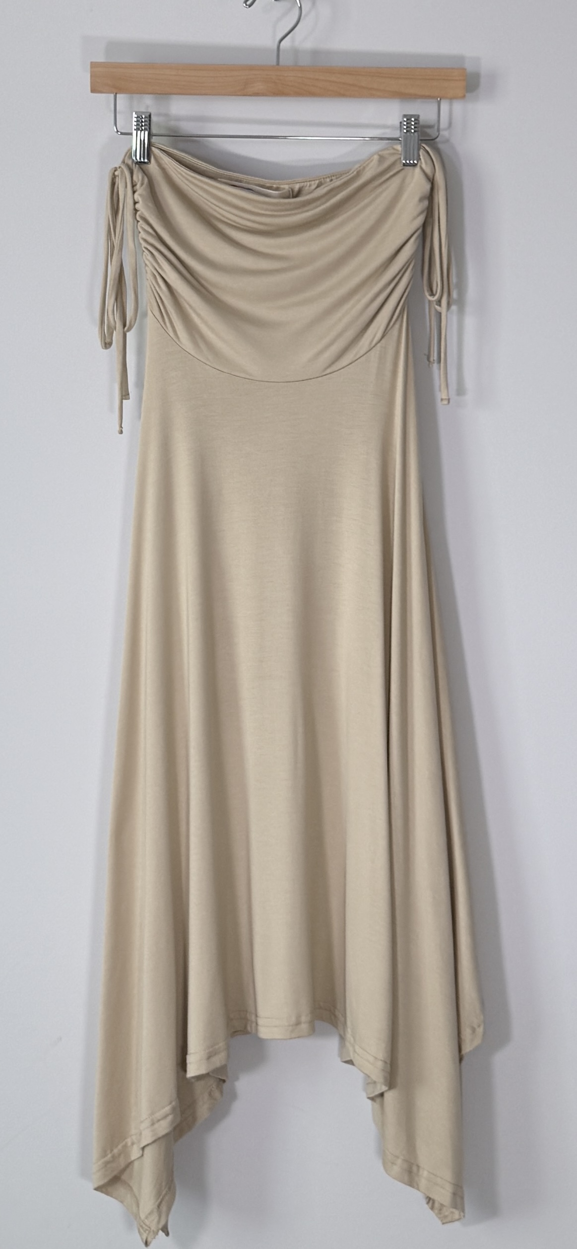 Free People Beach Asymmetric Strapless Dress thumbnail 2