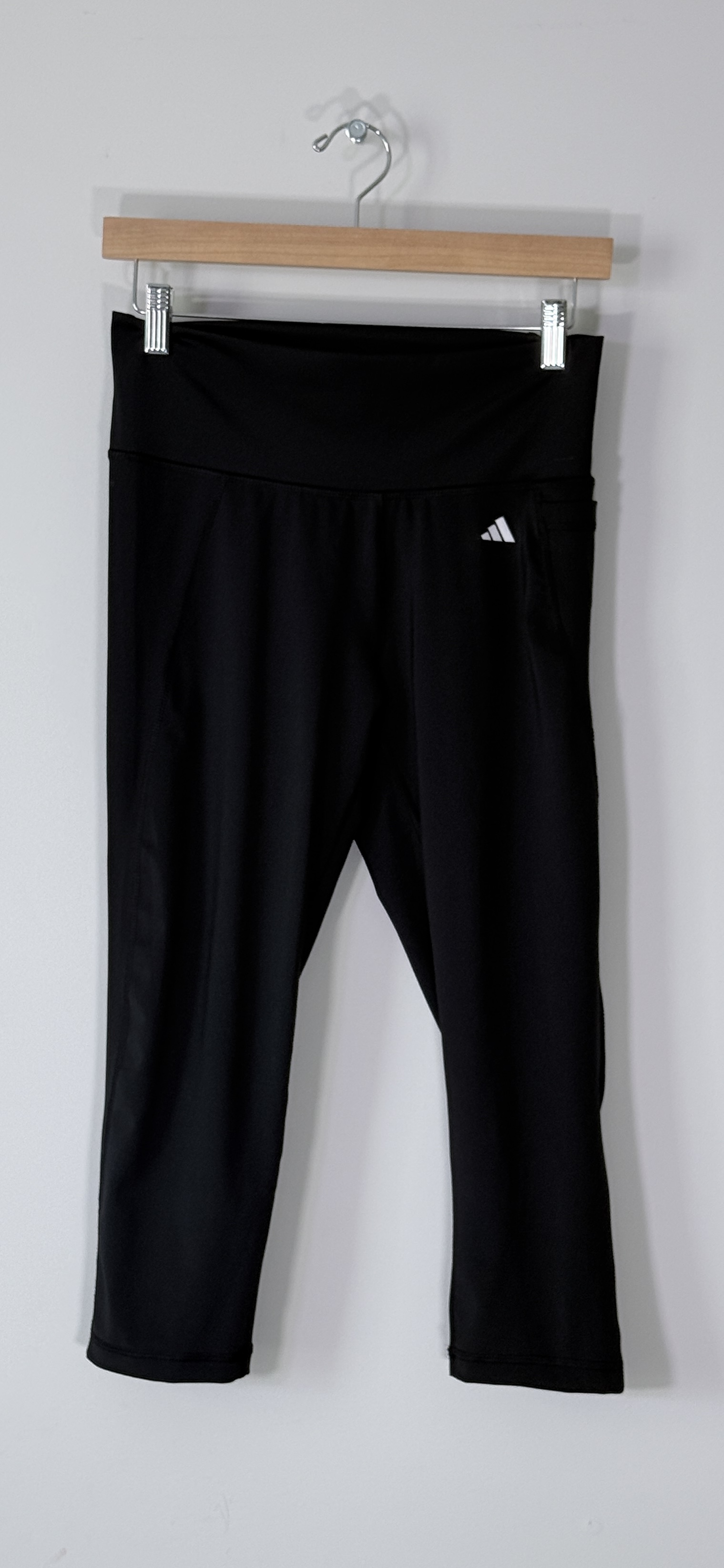 Adidas Women's Cropped Athletic Leggings thumbnail 2