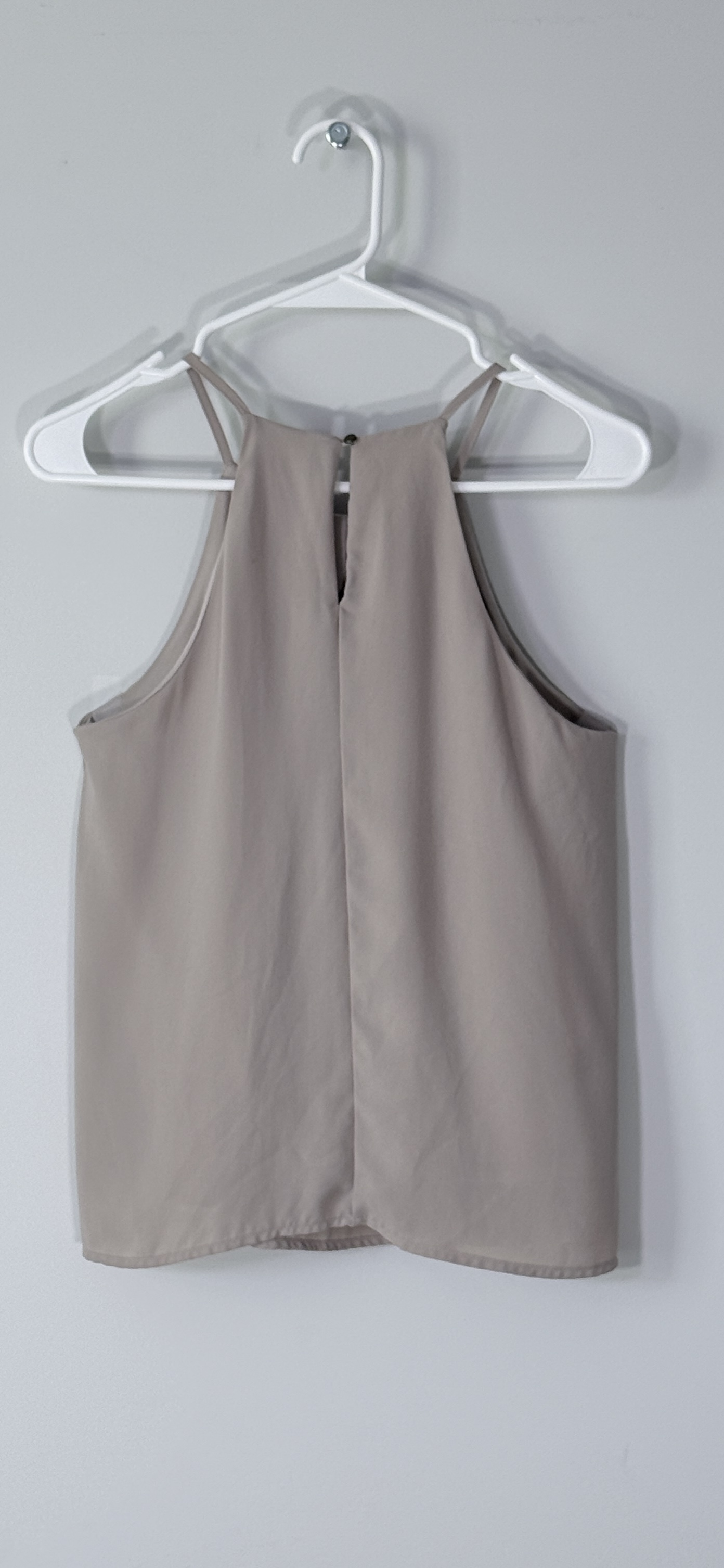 Forever 21 Taupe Pleated Halter Neck Top thumbnail 3
