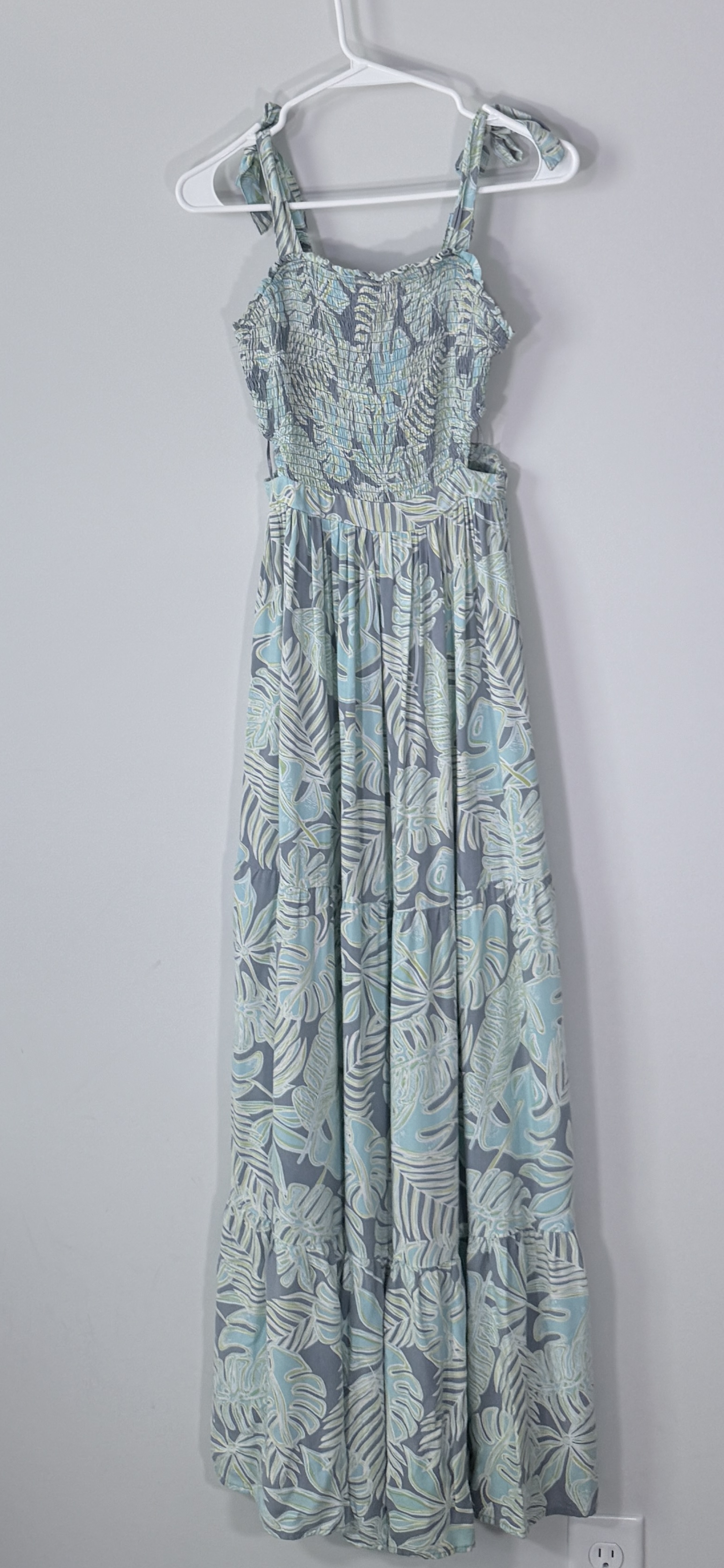 Sincerely Jules Tropical Side Cutout Maxi Dress thumbnail 2
