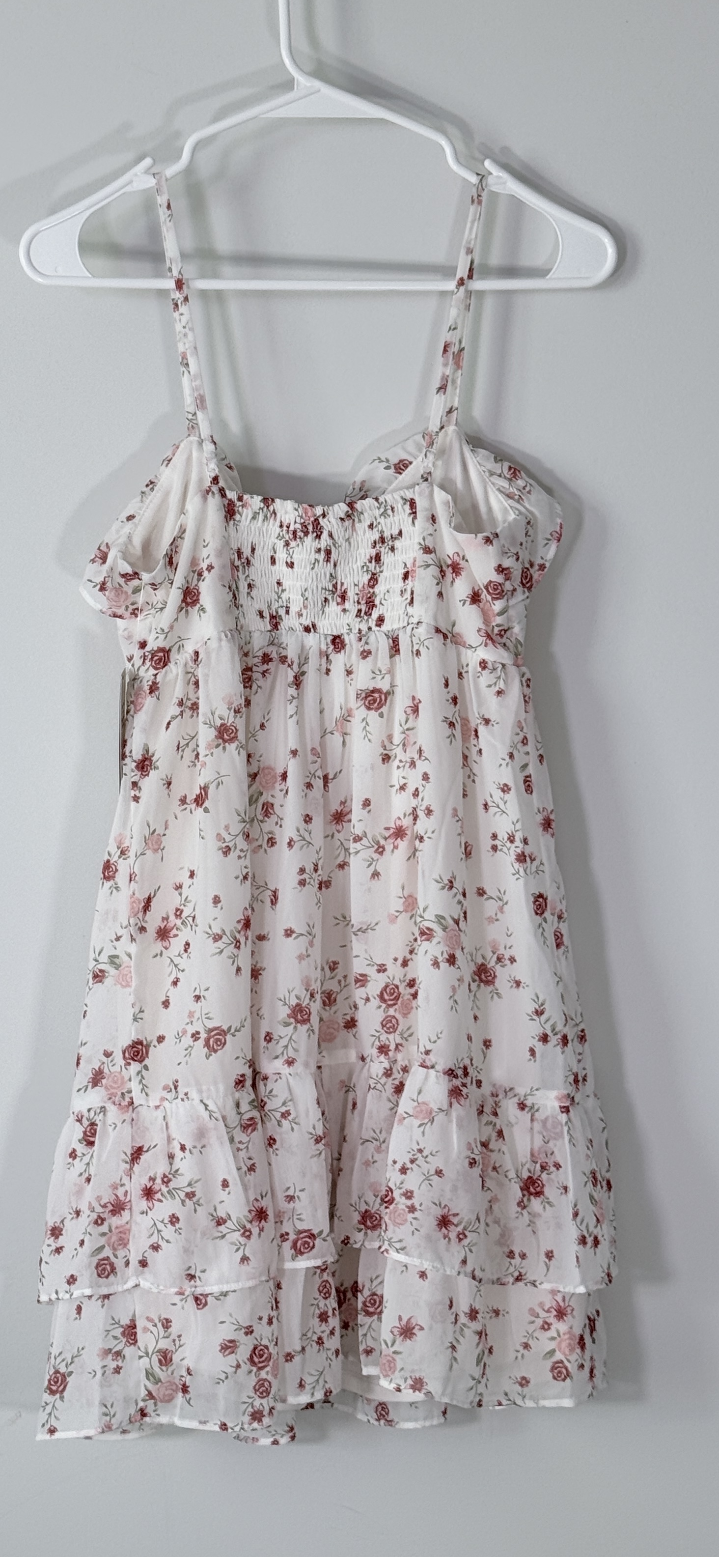 No Boundaries Ruffle Tier Mini Dress thumbnail 3