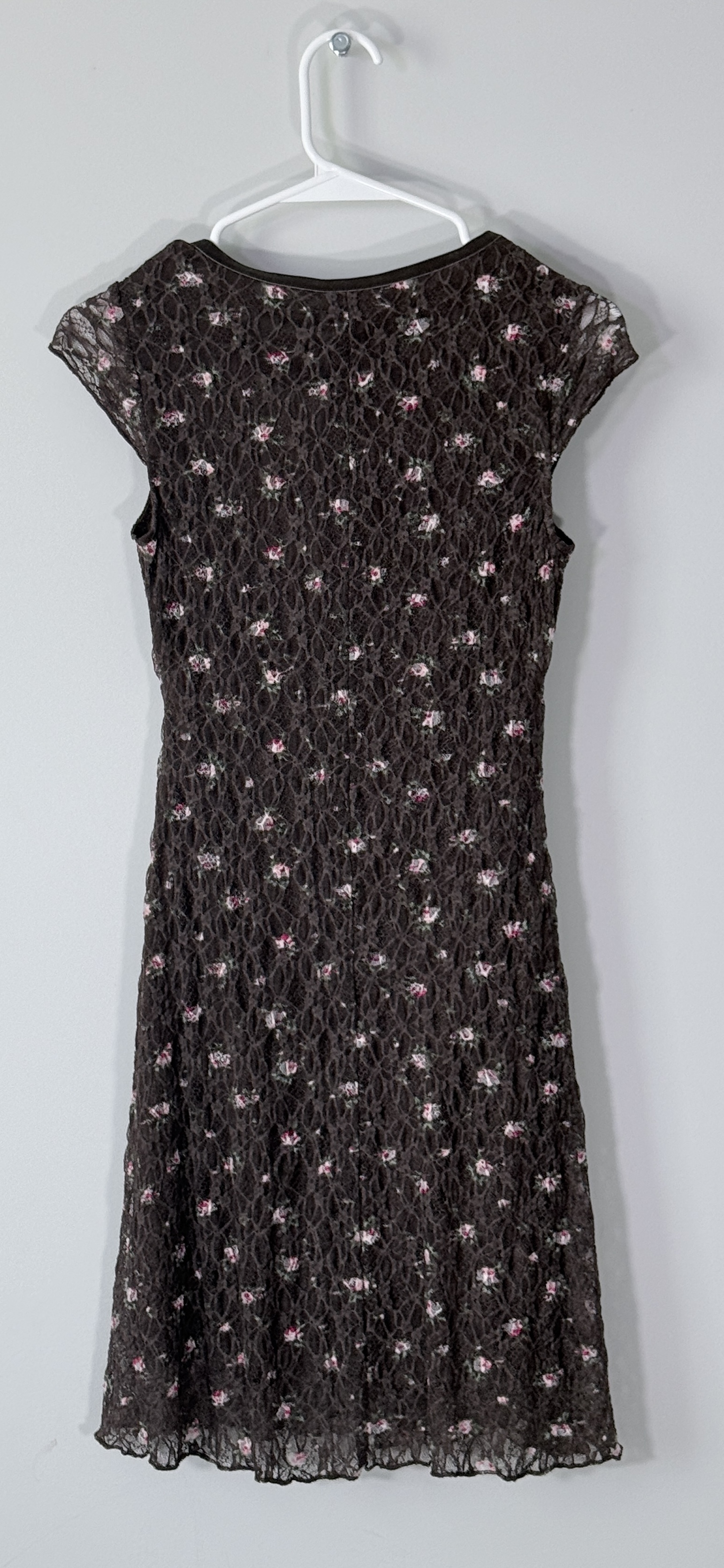 No Boundaries Floral Lace Mini Dress thumbnail 3