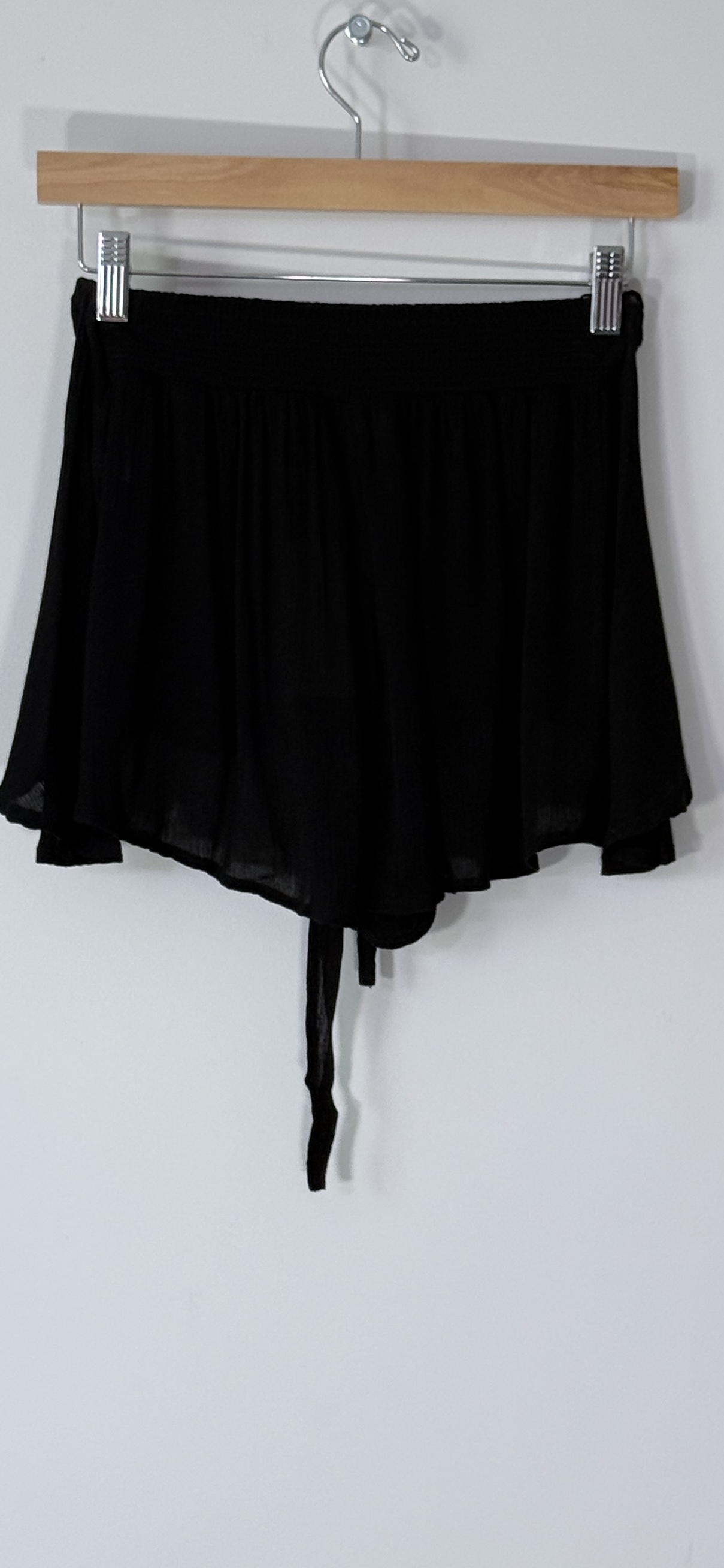 Elan Tie-Front Cover-Up Shorts thumbnail 3