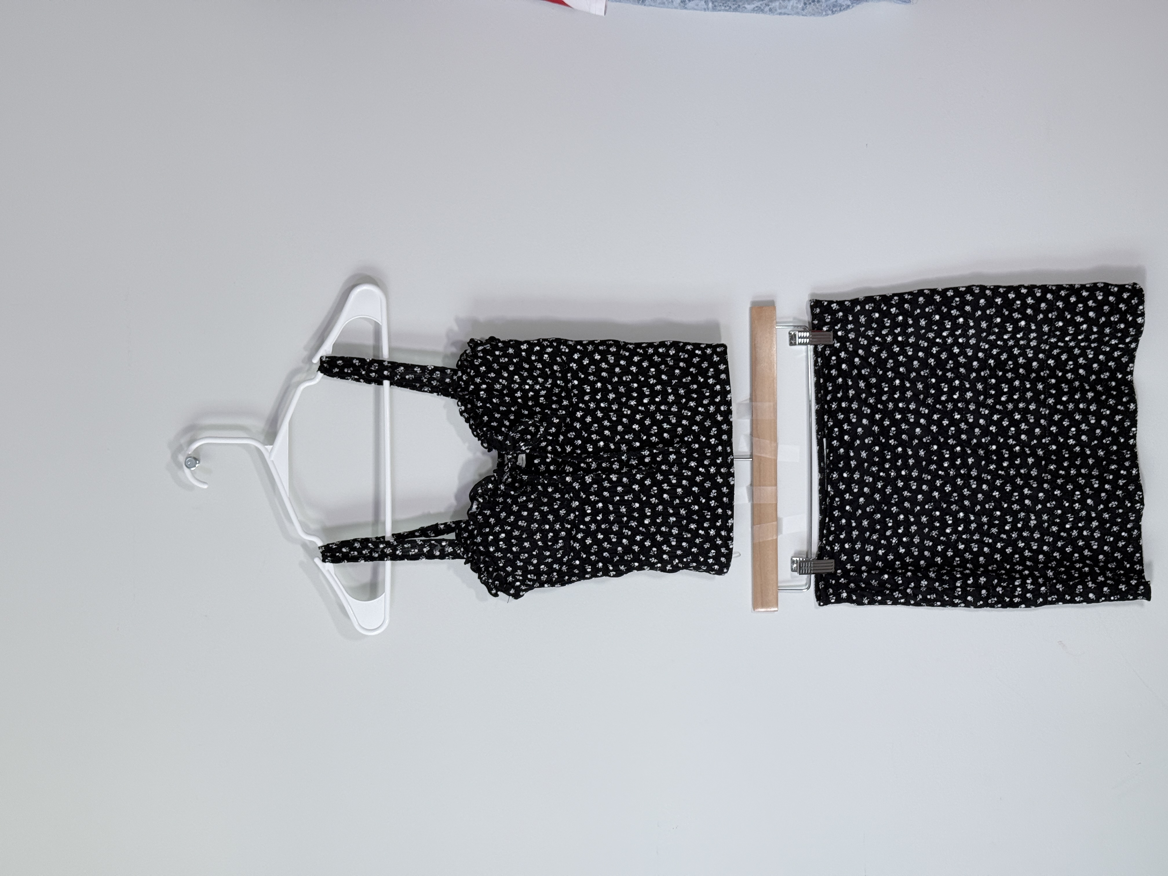 No Boundaries Lace Top and Mini Skirt Set thumbnail 2