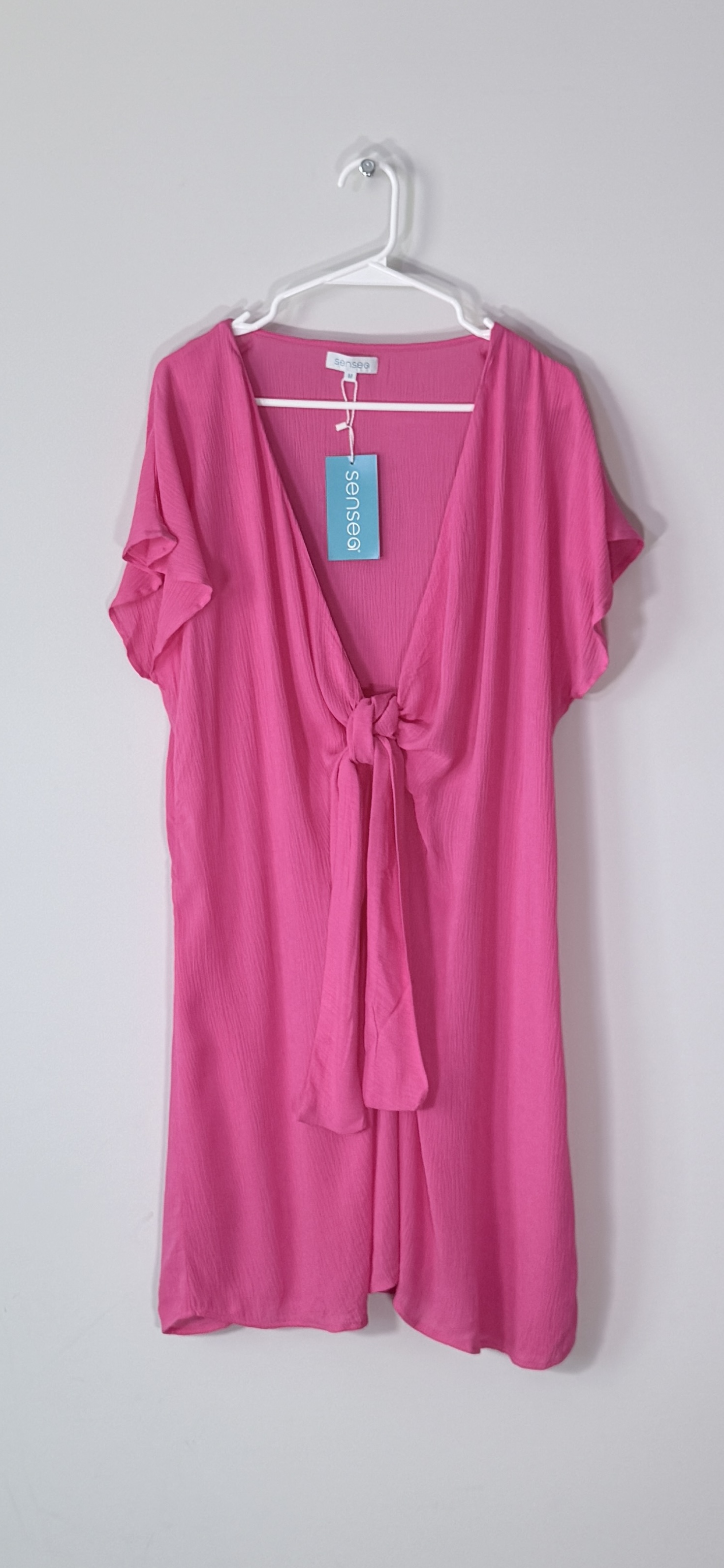 Sensea Tie-Front V-Neck Beach Cover-Up Dress thumbnail 3