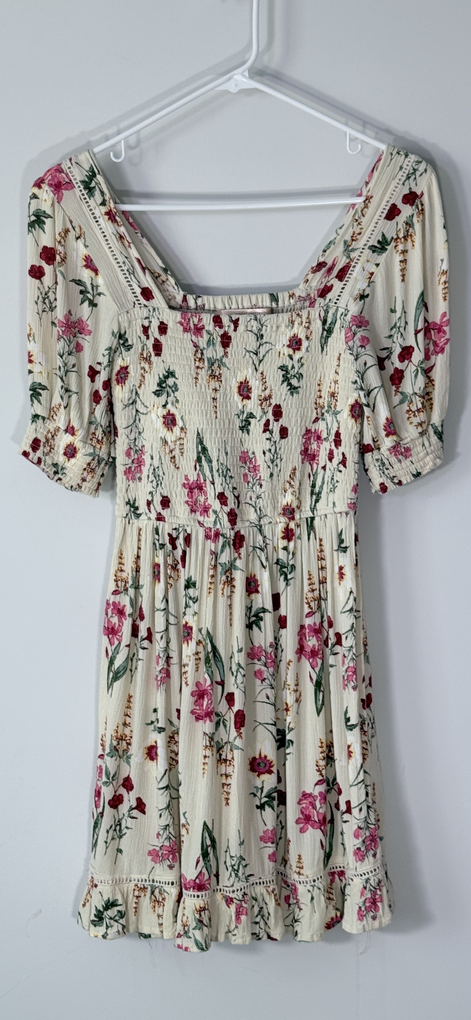B.O.G Collective Floral Smocked Mini Dress thumbnail 2
