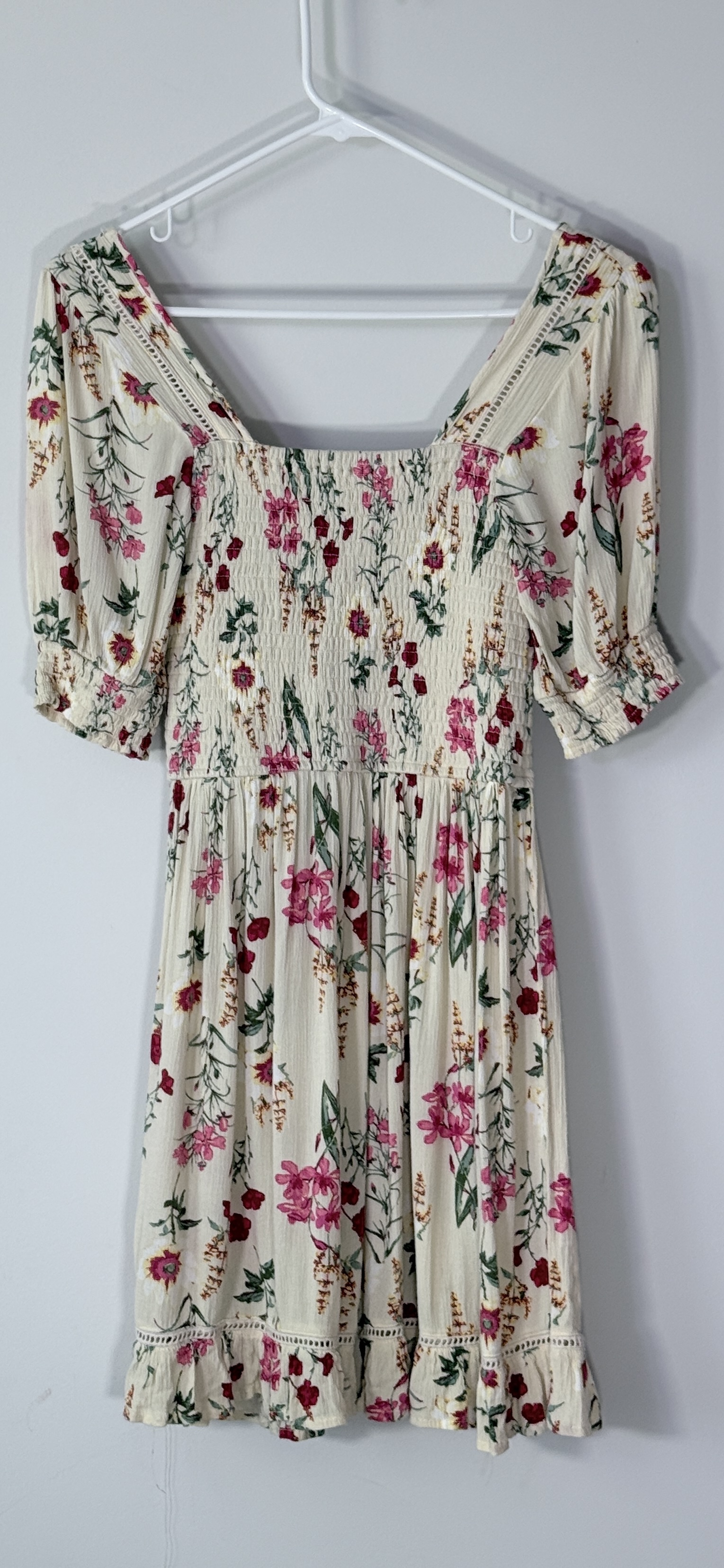 B.O.G Collective Floral Smocked Mini Dress thumbnail 3