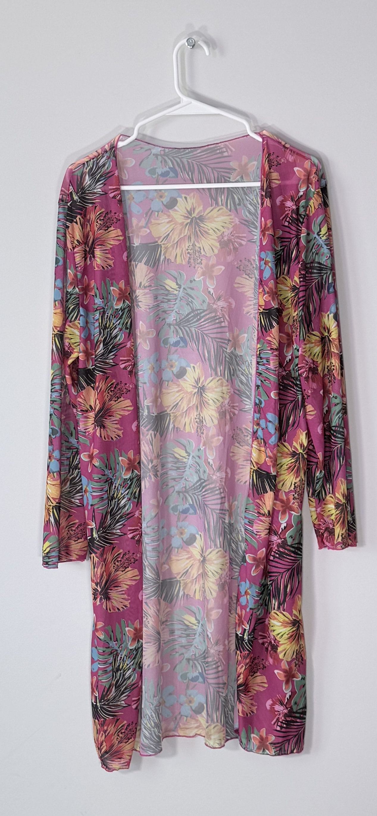 Tropical Floral Cover-up /Duster thumbnail 3