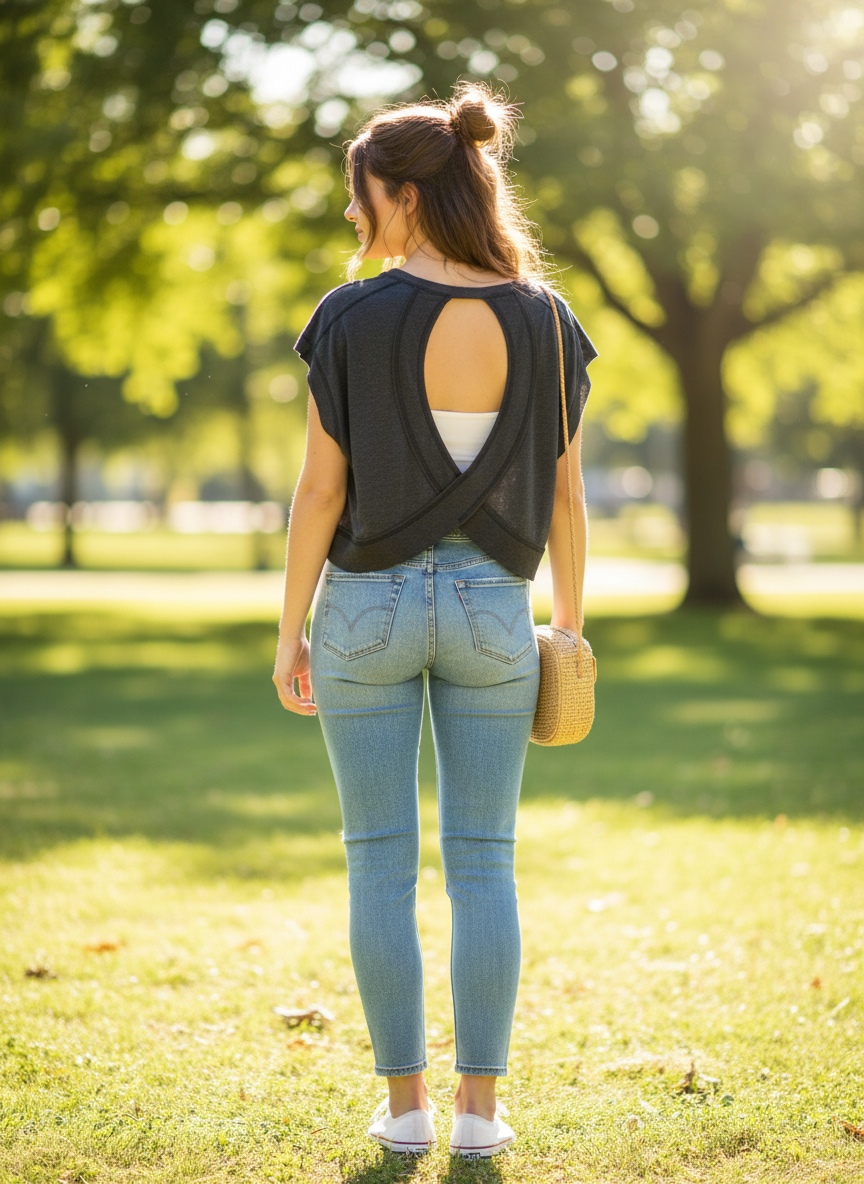 Free People Movement My Time Tee thumbnail 3