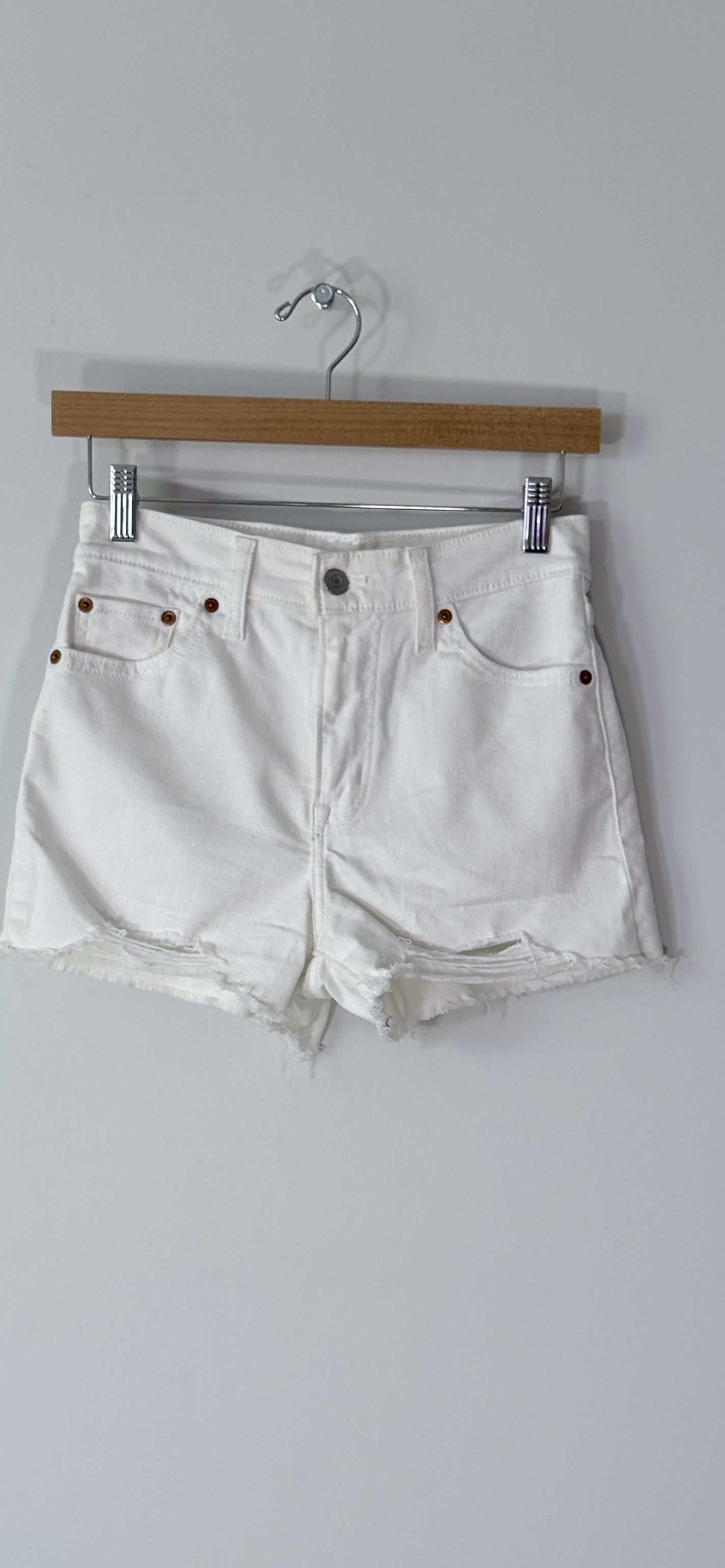Levi's Original High-Rise Cutoff Denim Shorts thumbnail 2