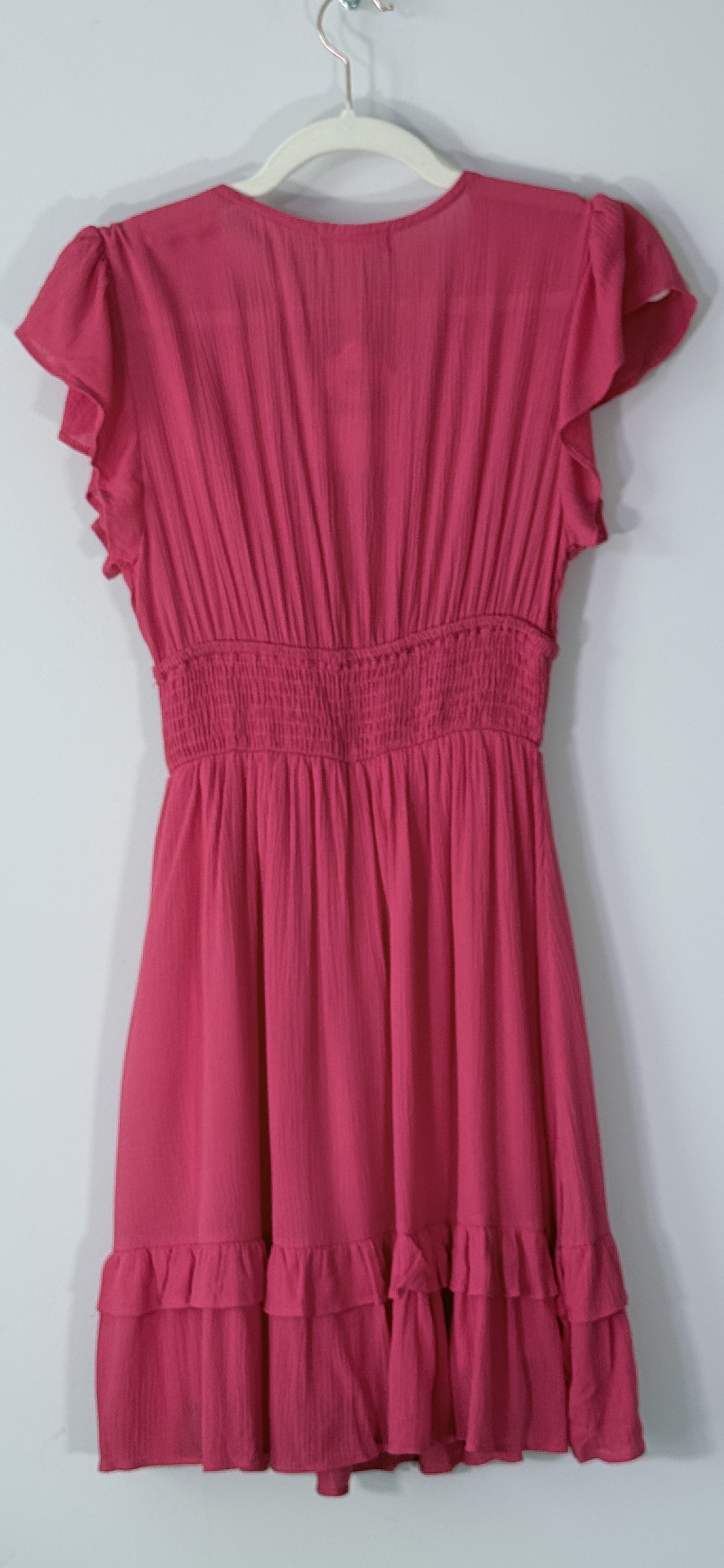 Altar'd State Smocked Ruffle Mini Dress thumbnail 4