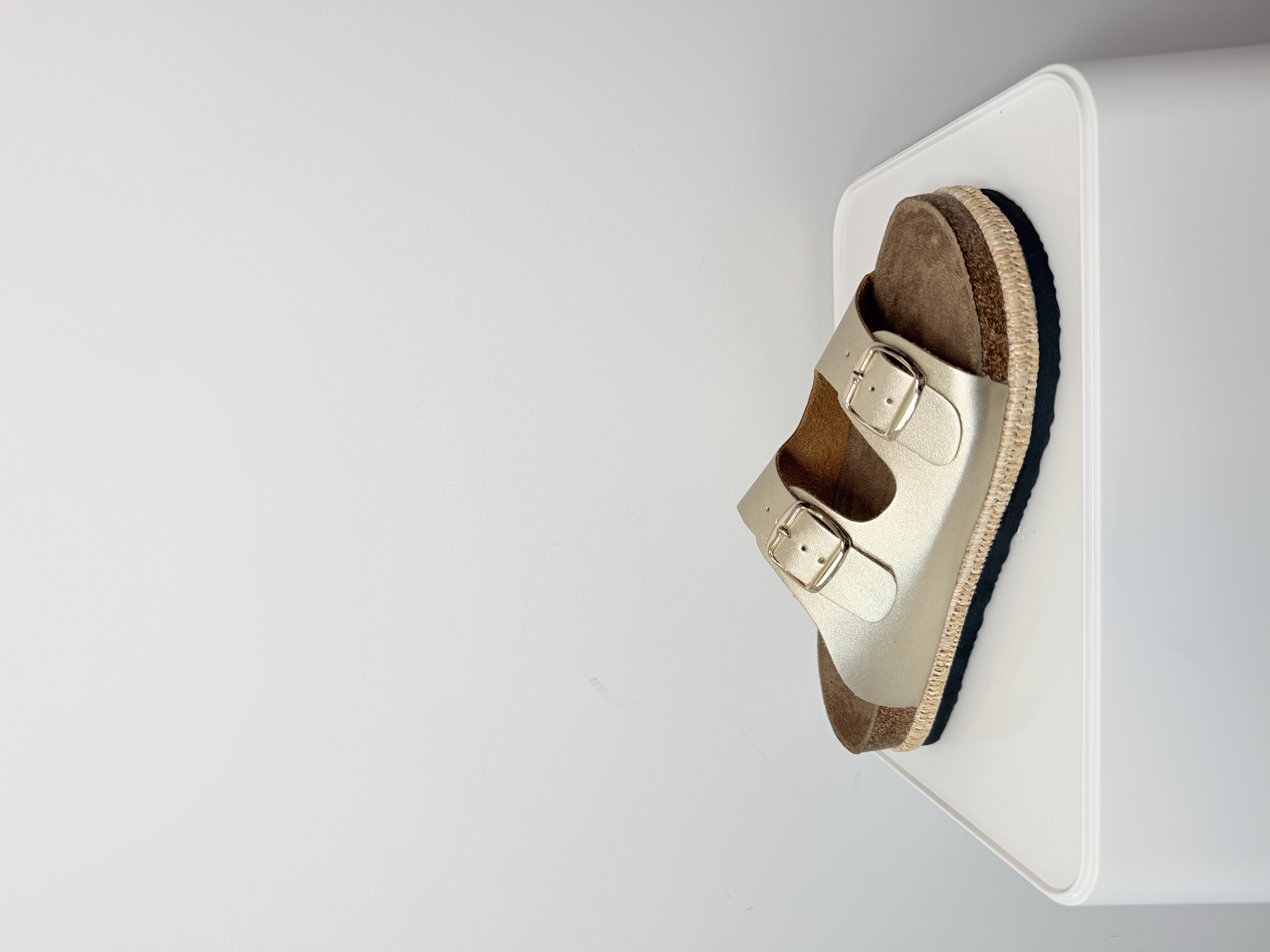 Outwoods "Bayside" Metallic Espadrille Slide Sandal thumbnail 2