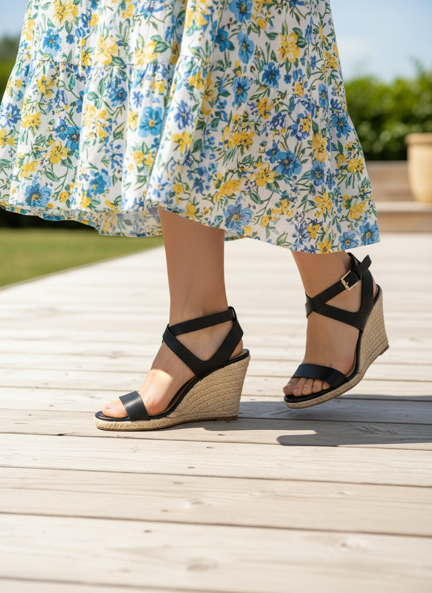 Michael Kors Kaylee Espadrille Wedge Sandal - Image 1
