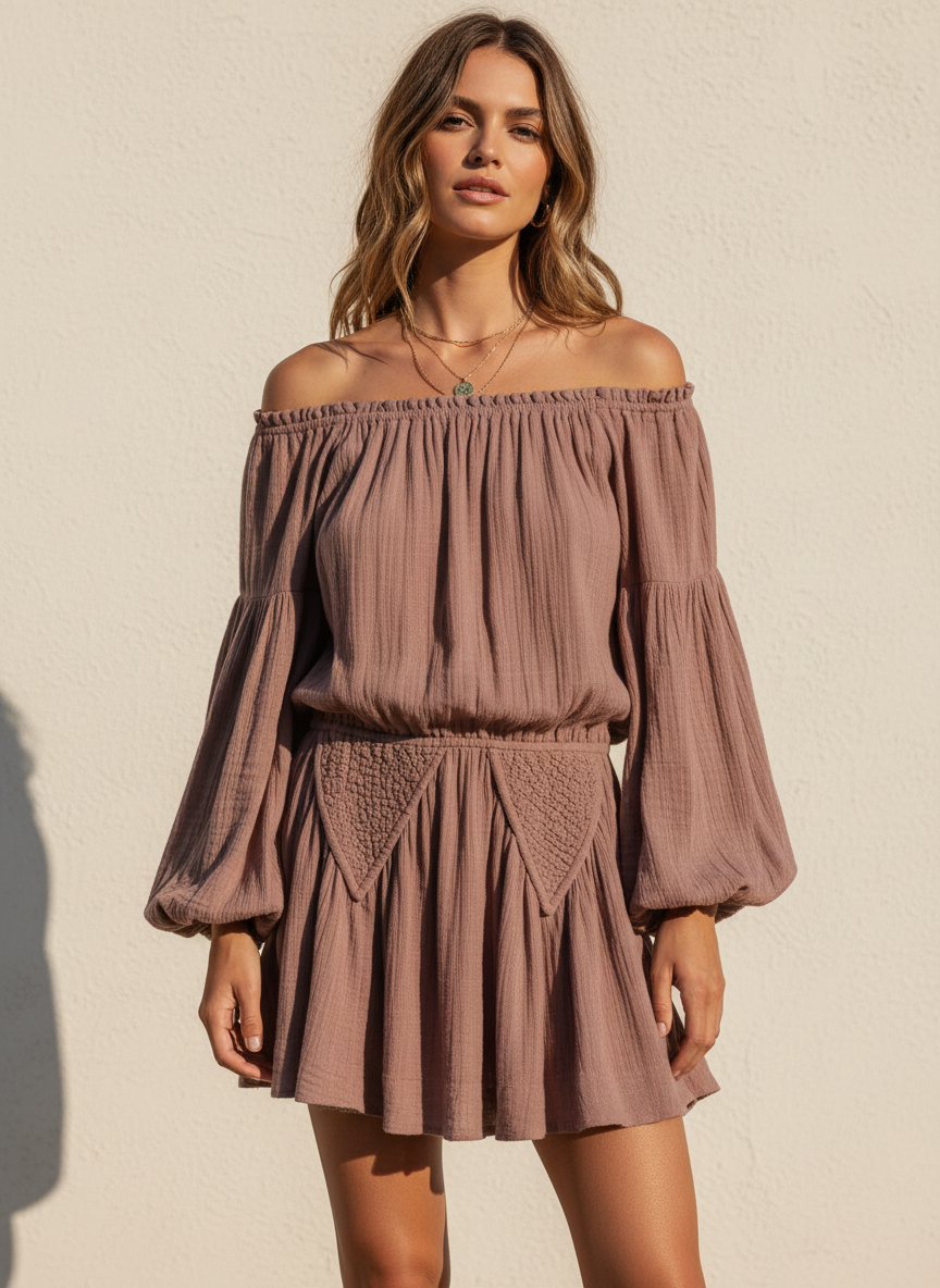Free People Gaia Mini Dress - Image 1