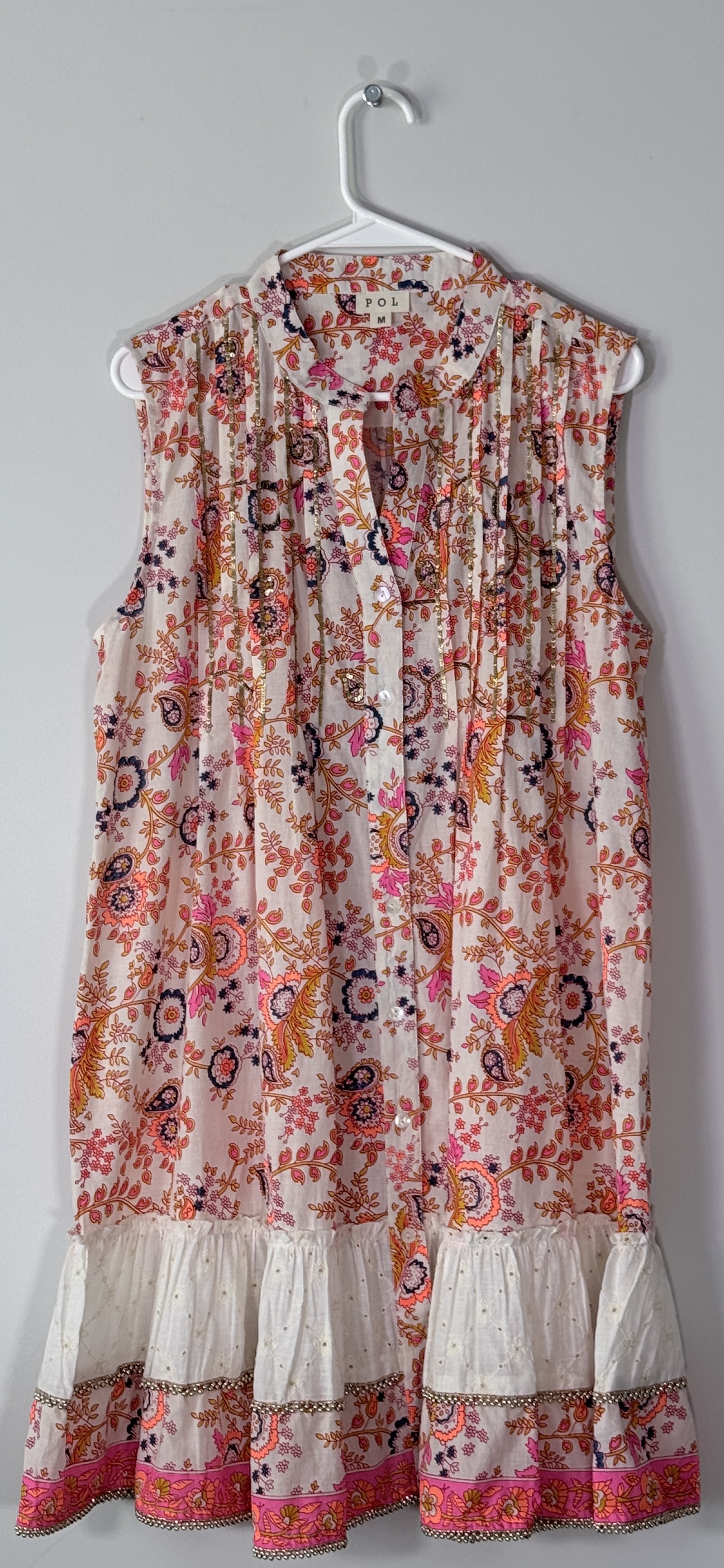 POL Neon Paisley Daydream Mini Dress thumbnail 3