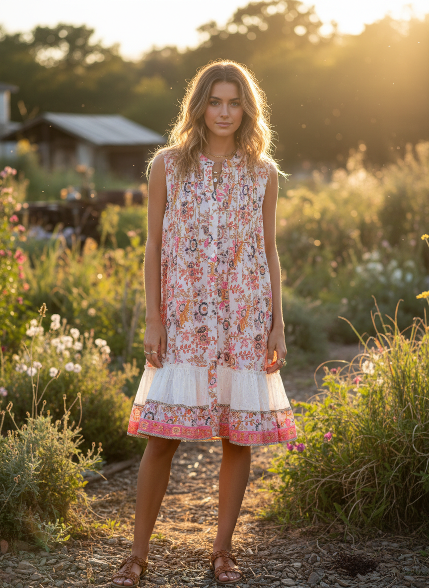 POL Neon Paisley Daydream Mini Dress thumbnail 2