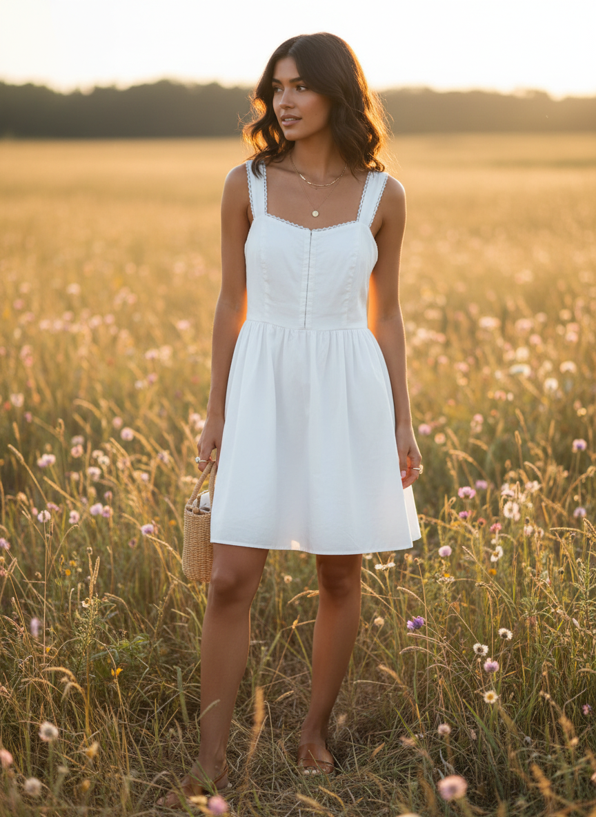 And Now This Women's Sleeveless Corset Mini Dress - Image 1