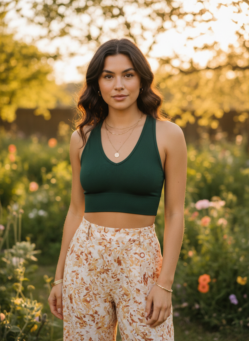 Free People FP Movement Free Throw Crop Tank thumbnail 2