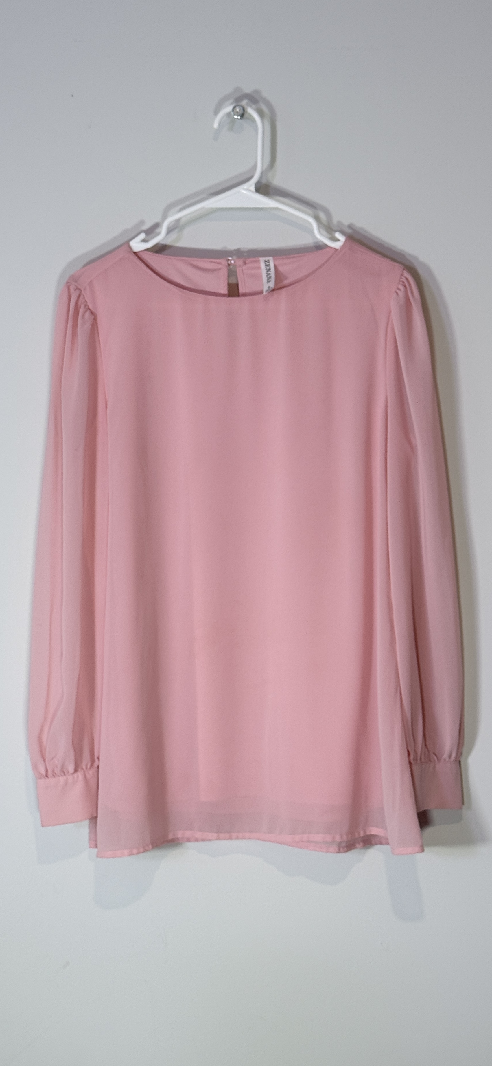 Zenana Outfitters Long Sleeve Chiffon Blouse thumbnail 2