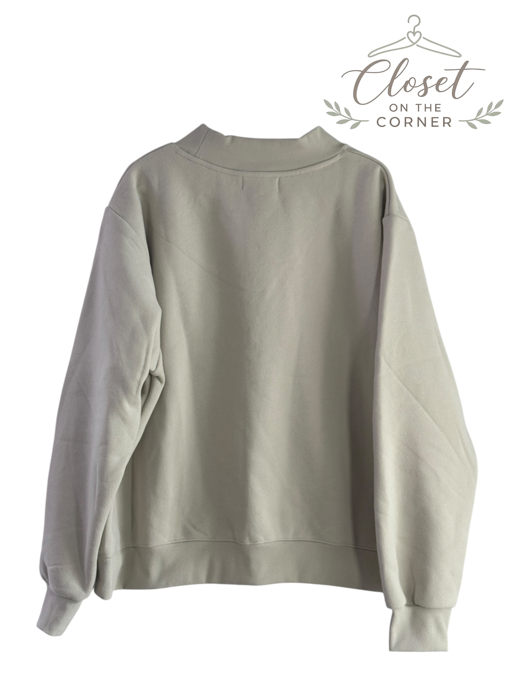 Parke Varsity Mock Neck Sweatshirt - SOLD OUT online! thumbnail 3