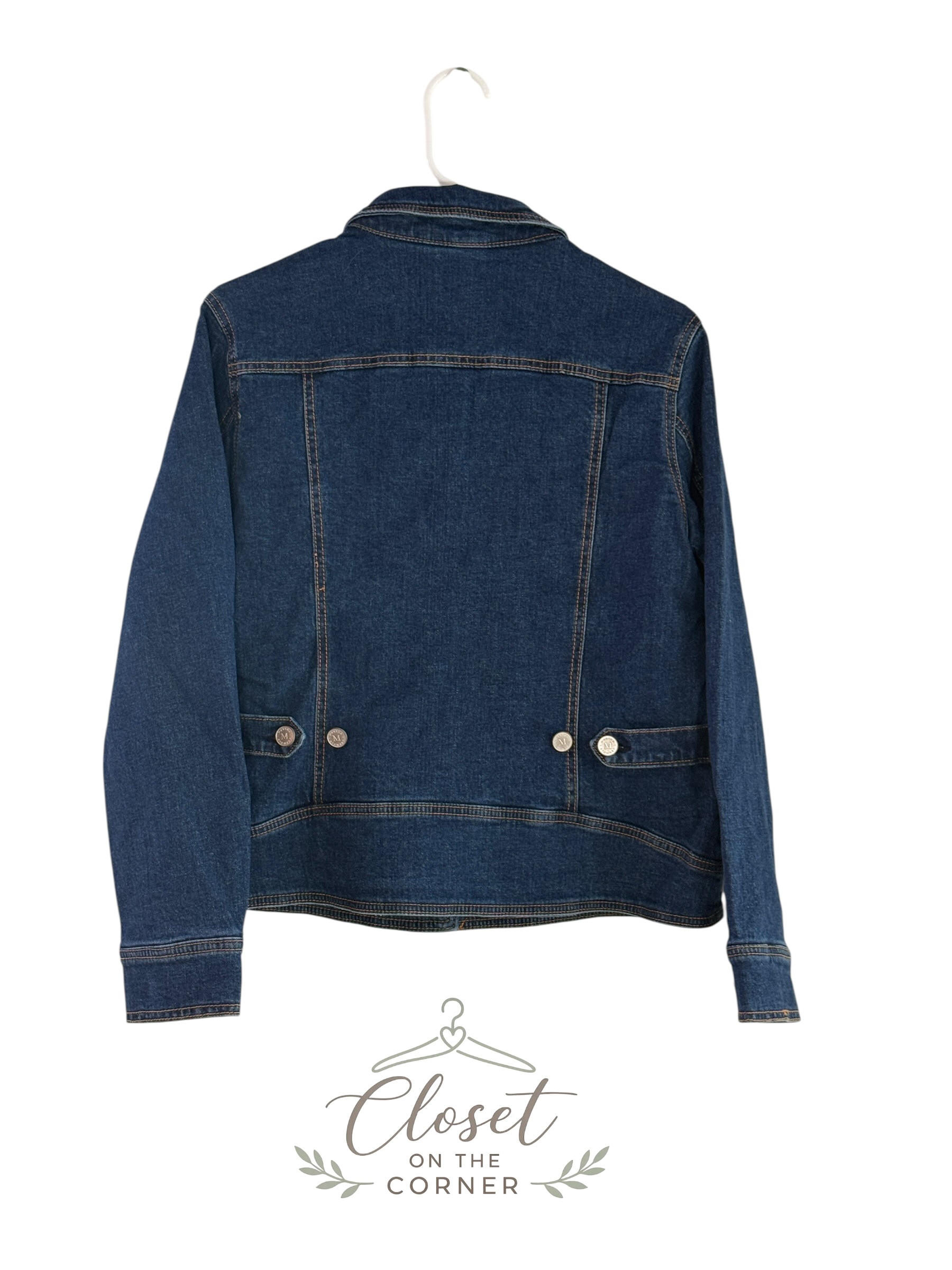 Martha Stewart Women's Vintage Denim Jacket thumbnail 3