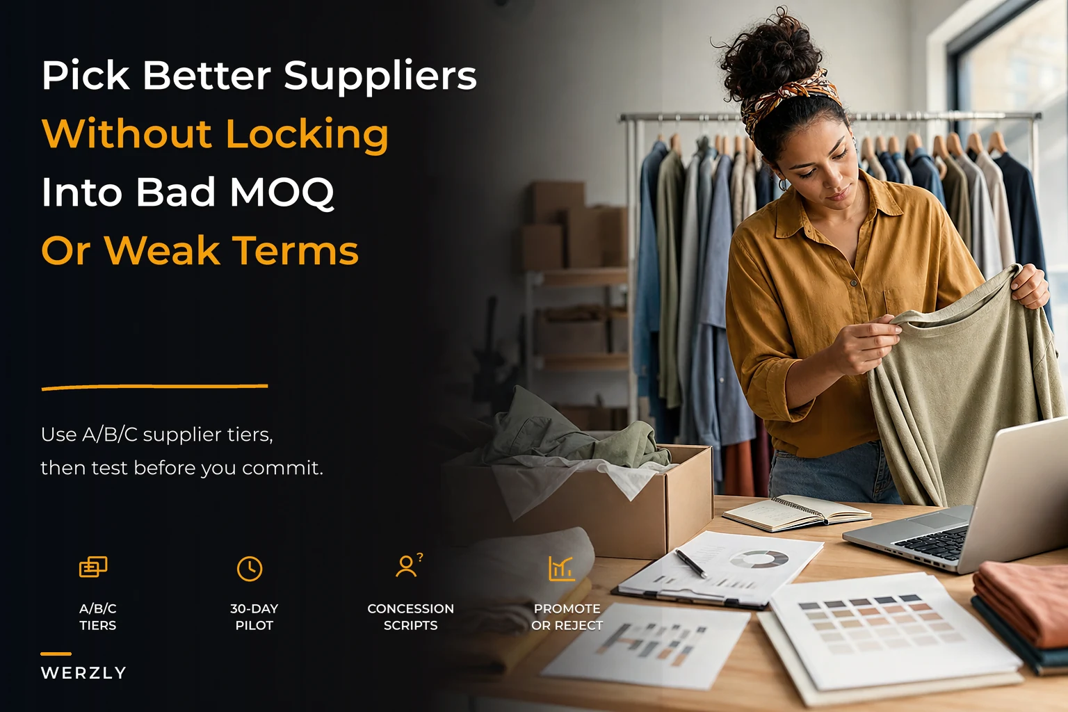A supplier-portfolio & negotiation playbook for indie apparel buyers: segment, pilot and concession scripts