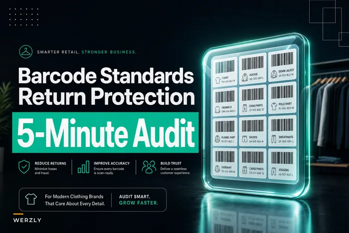 Barcode and labeling standards that prevent POS errors and costly return disputes