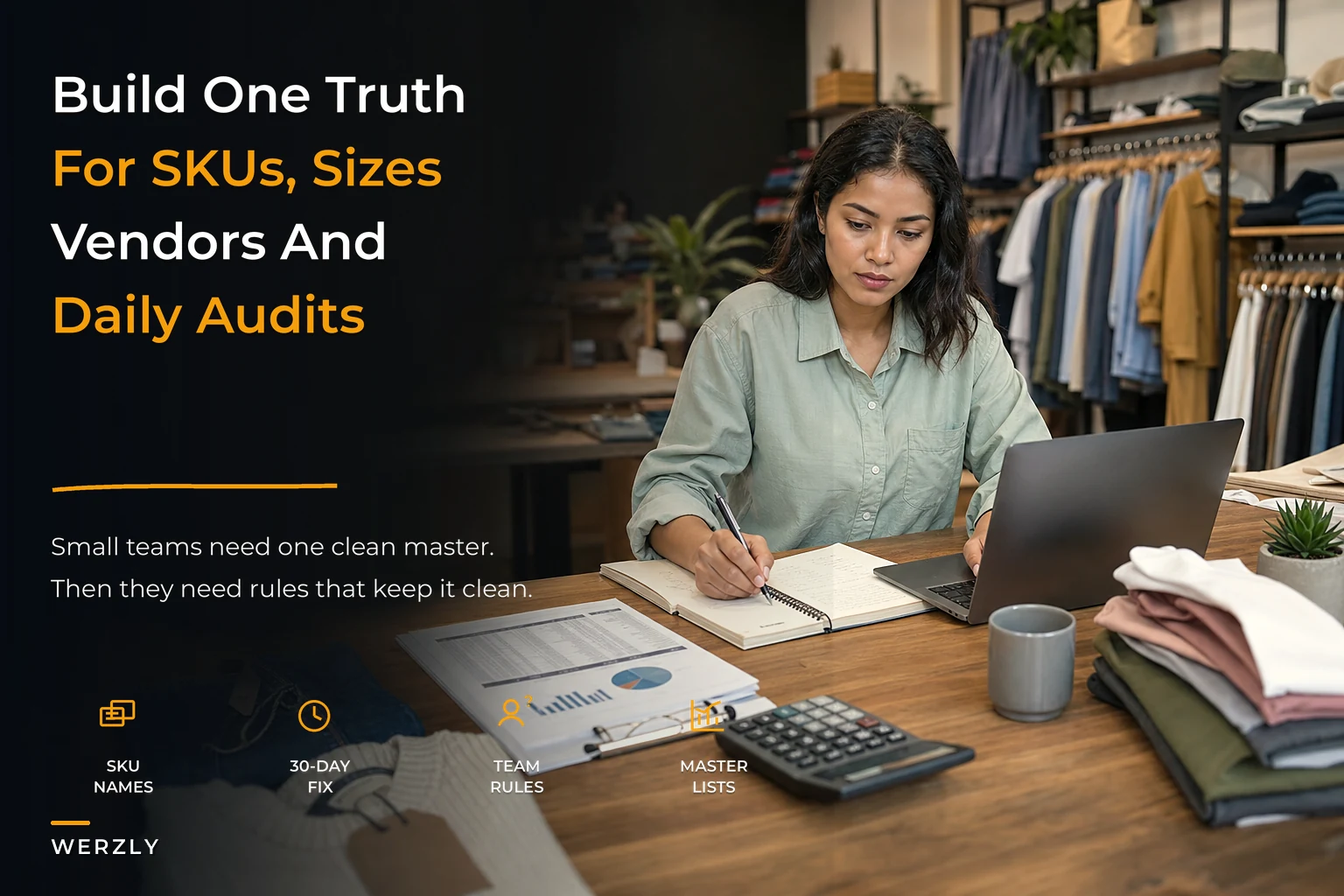 Create a single source of truth for SKUs, sizes and vendors: a small-retailer data-governance playbook