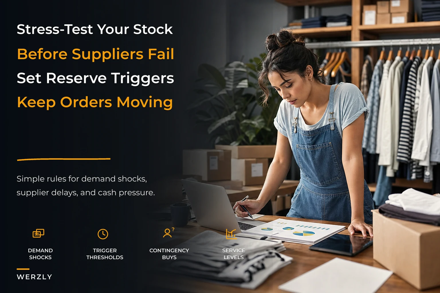 Inventory Resilience Framework with Stress Tests and Contingency Rules