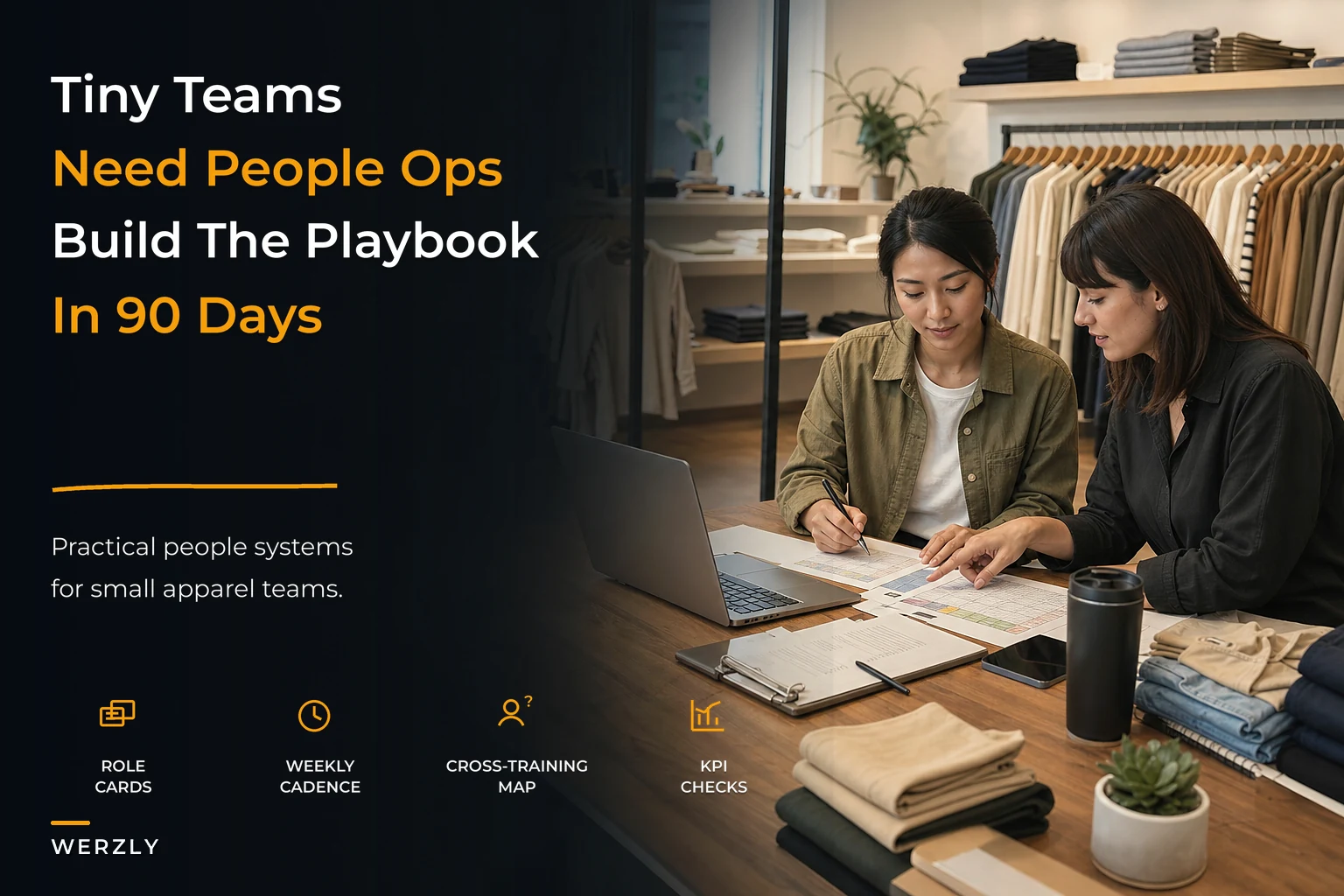People-ops for tiny apparel teams — a 90-day playbook