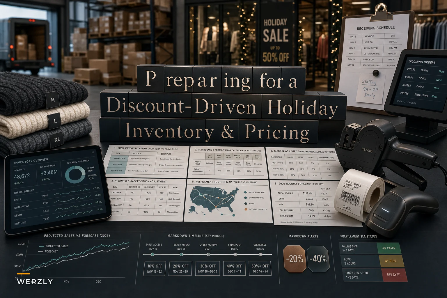 Preparing for a Discount‑Driven Holiday: Inventory, Pricing and Fulfillment Moves for Small Clothing Stores