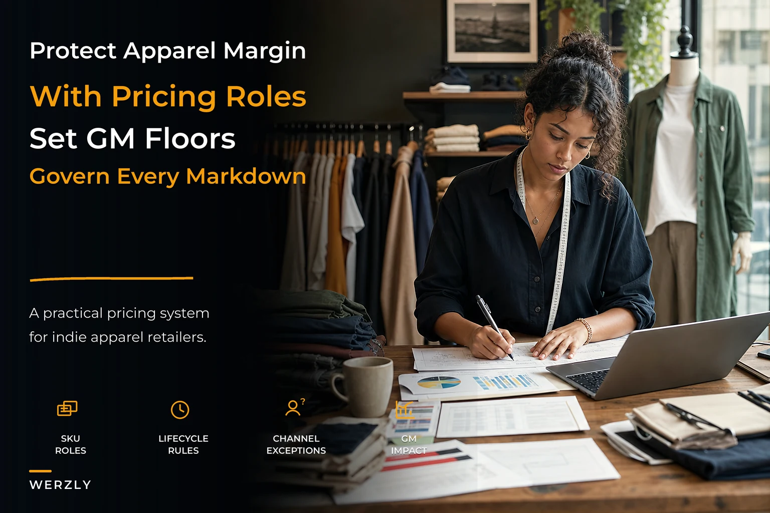 Pricing architecture for indie apparel retailers that protects margin