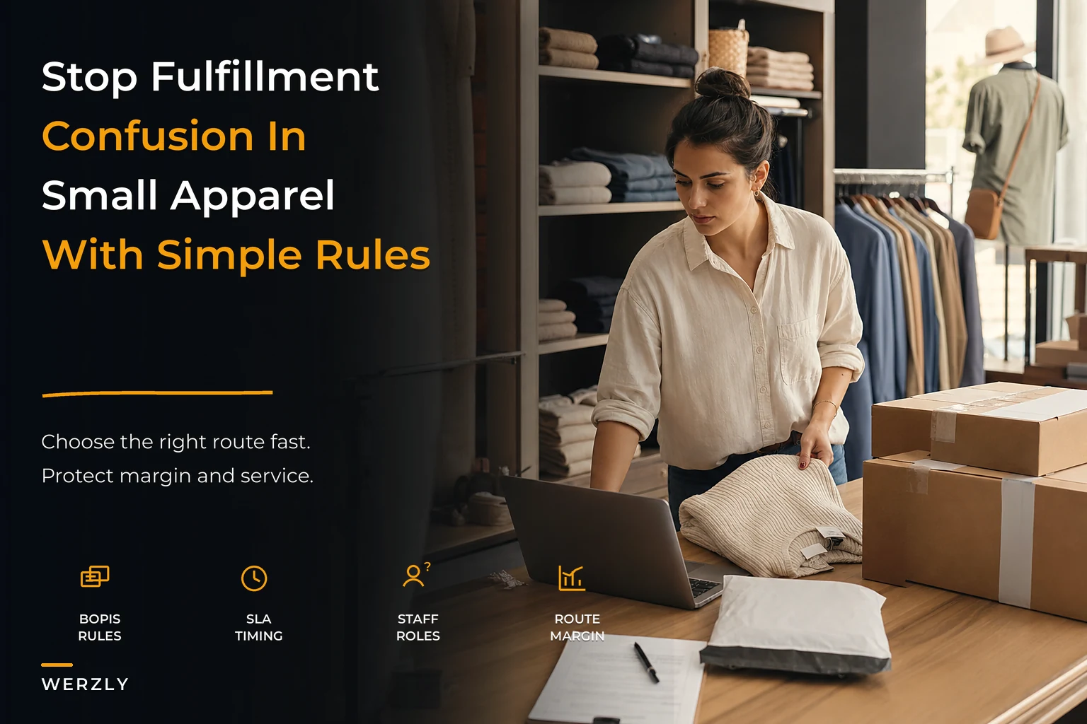 Stop fulfillment confusion: a playbook for BOPIS, ship-from-store and simple SLAs for small apparel shops