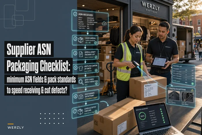 Supplier ASN & packaging checklist that speeds receiving and reduces defects