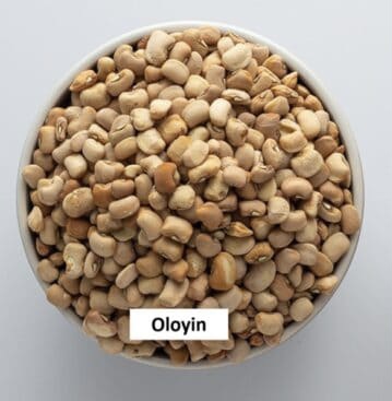 Congo of beans (oloyin)