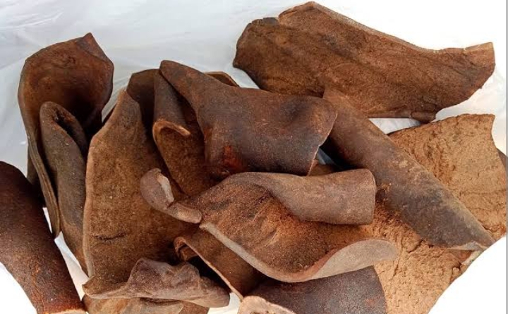 Dried ponmo ijebu 50pieces