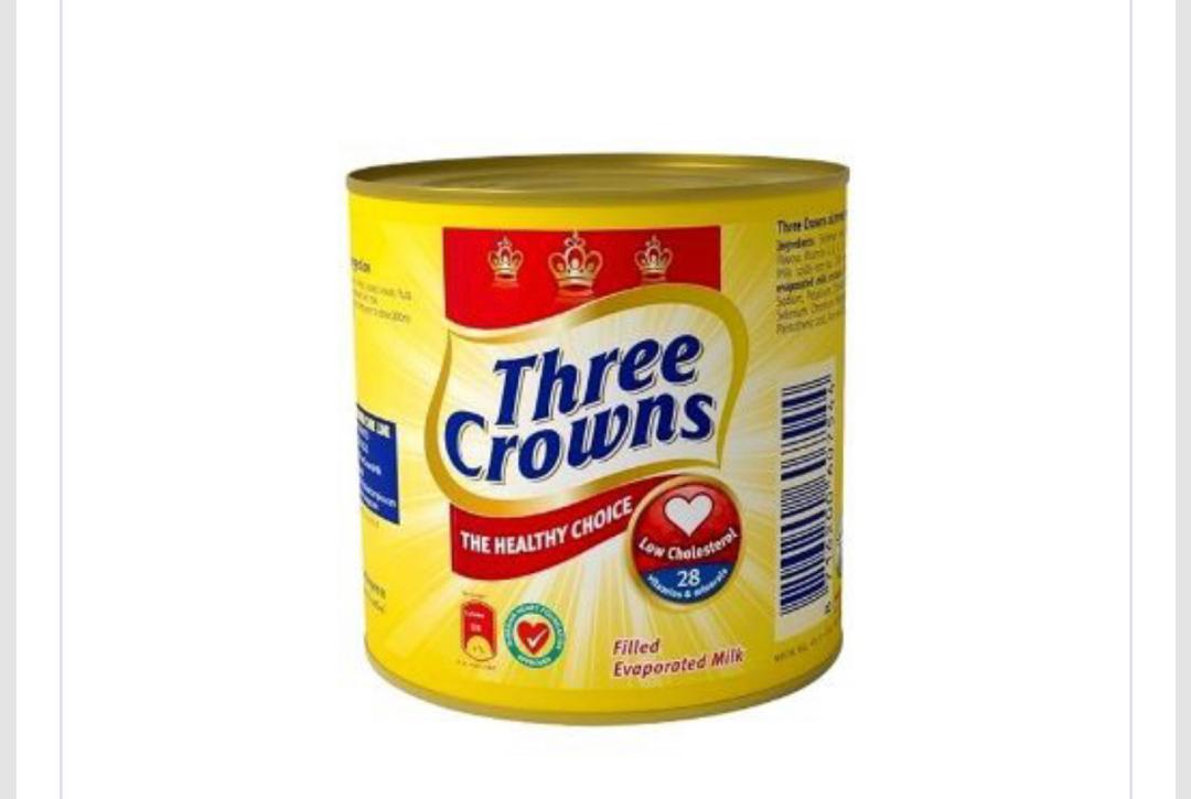 Three crowns tin