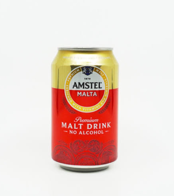 Amstel malt can