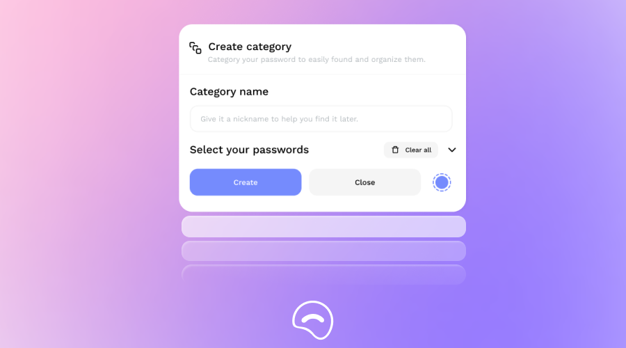Cloudsky's category creation flow