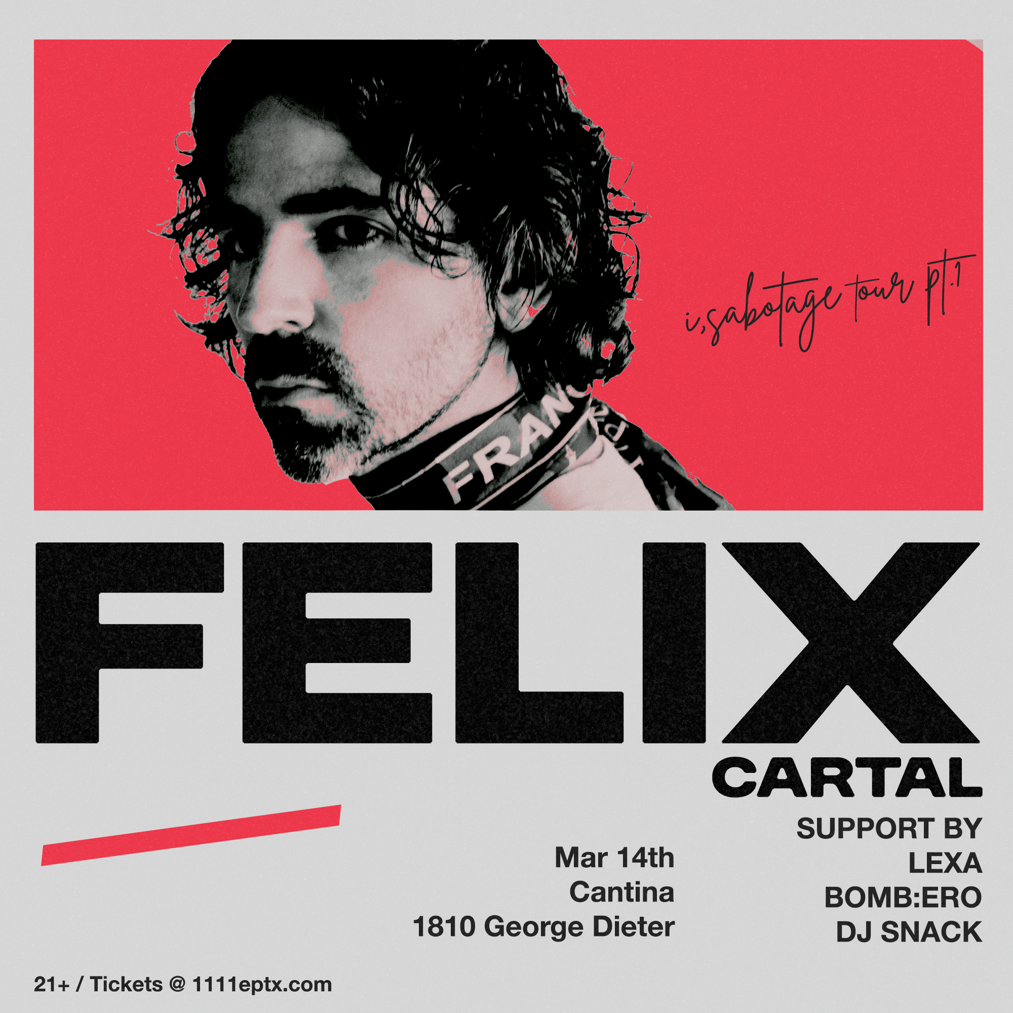 FELIX CARTAL @ CANTINA